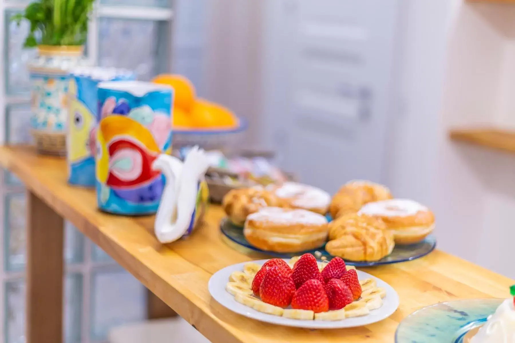 Continental breakfast in B&B Opera dei Pupi