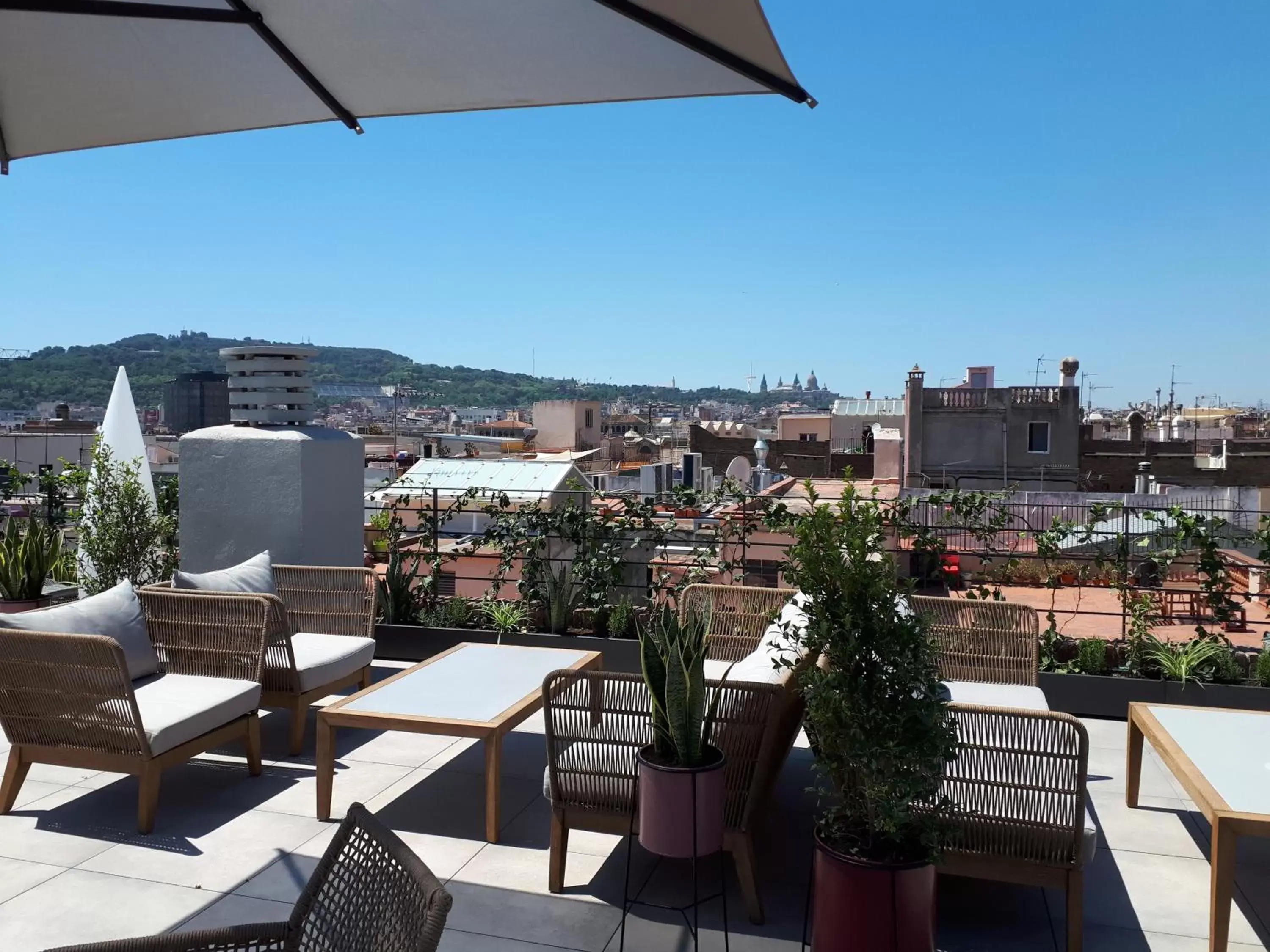 Balcony/Terrace, Restaurant/Places to Eat in Silken Ramblas