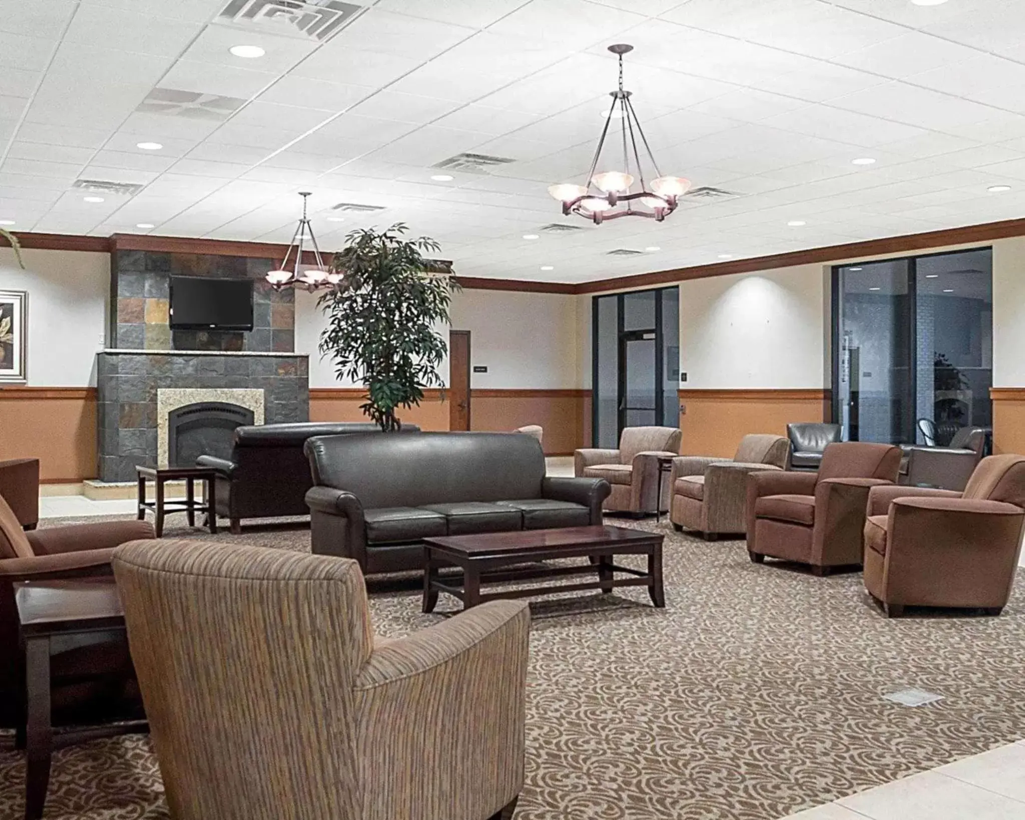 Lobby or reception in Quality Inn & Suites Conference Center and Water Park