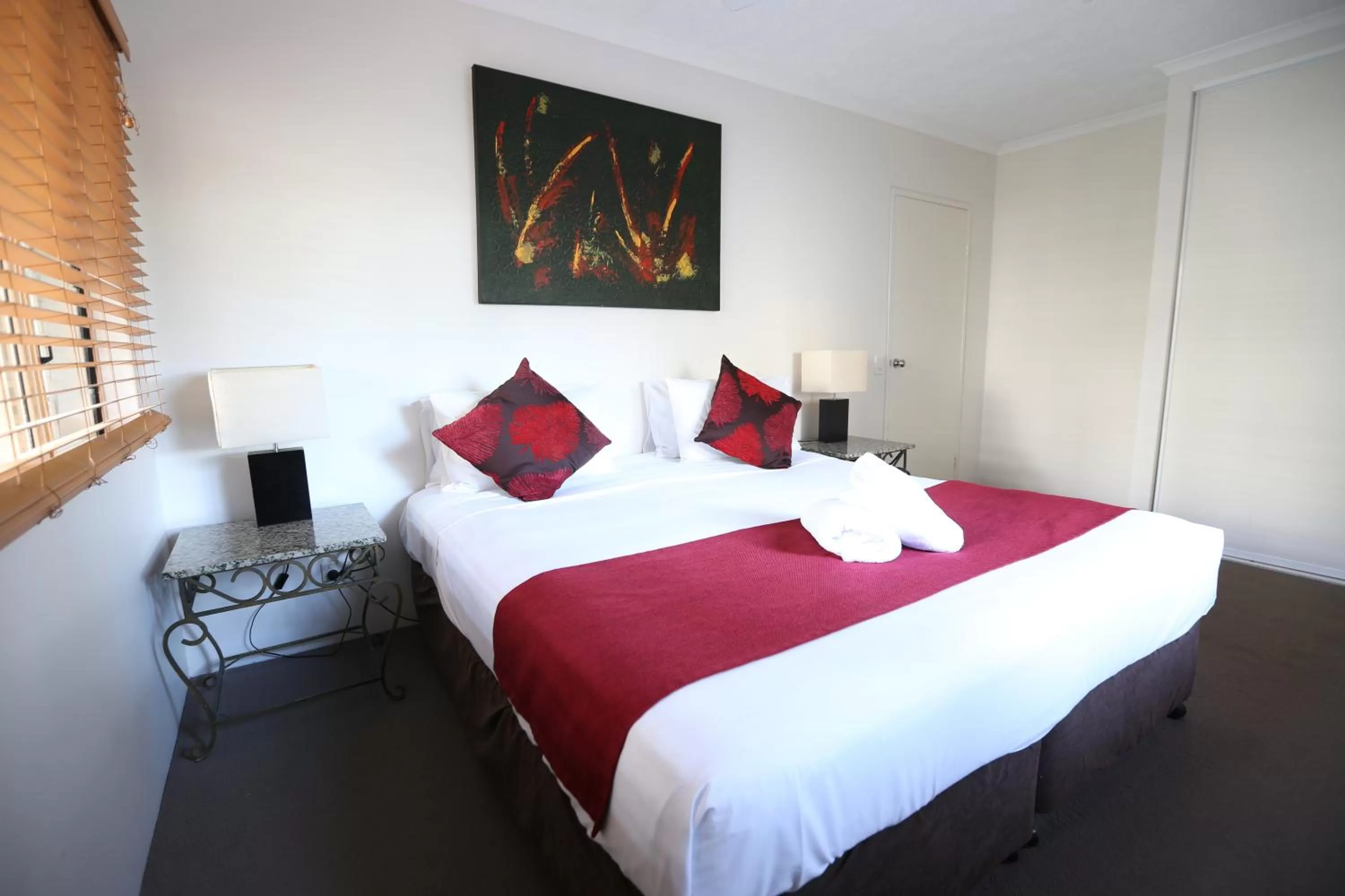 Bed in Cairns Beach Resort