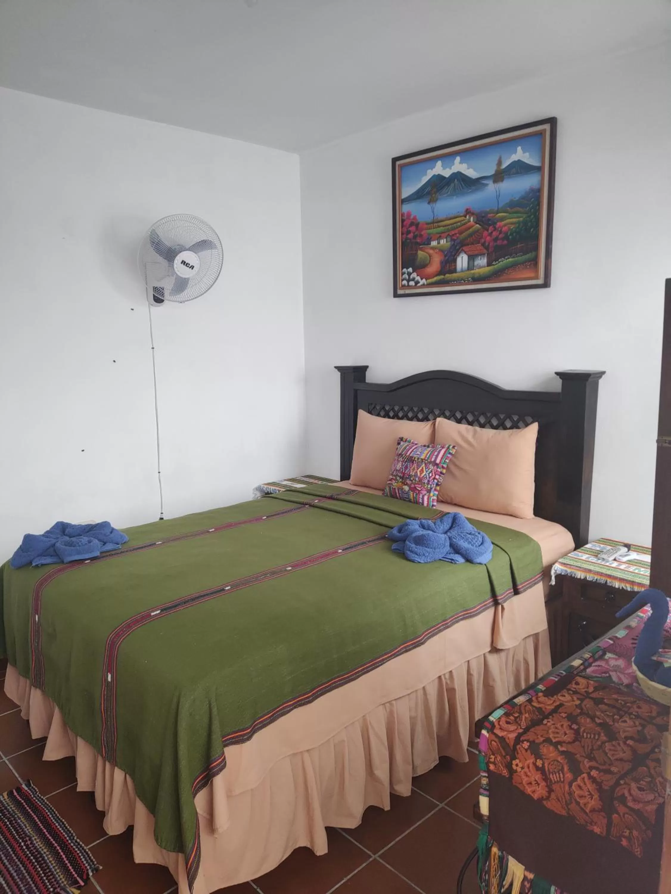 Bed in Francisco's rest house hotel