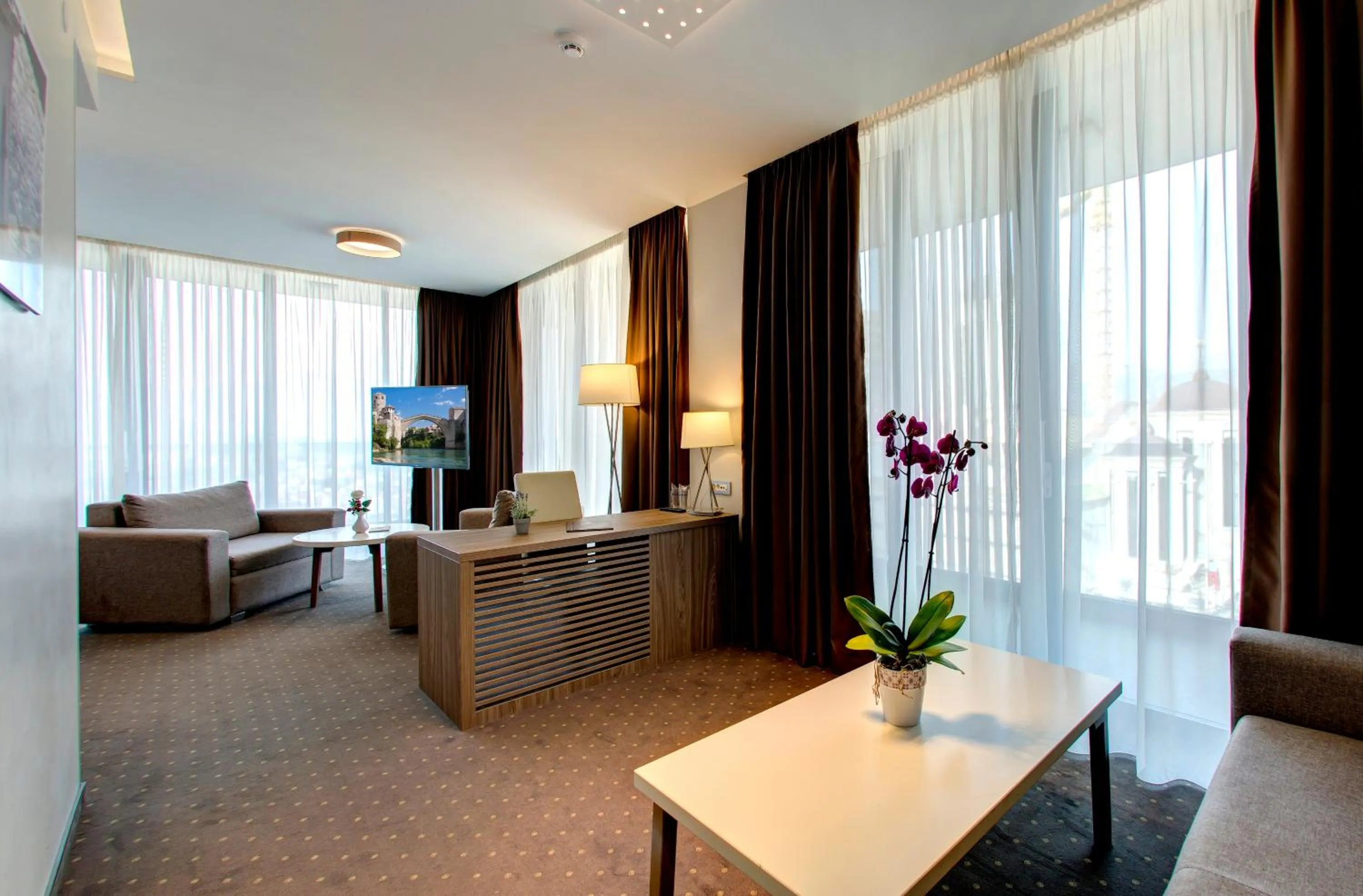 Living room in Hotel Eden