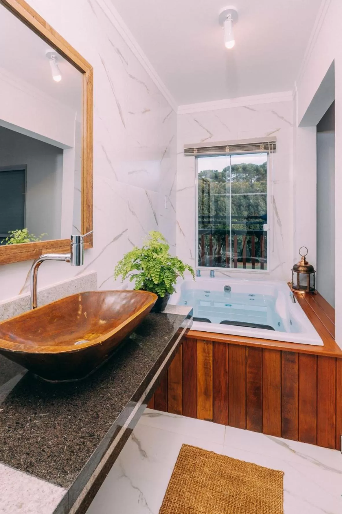 Bathroom in Pousada Trem Chic