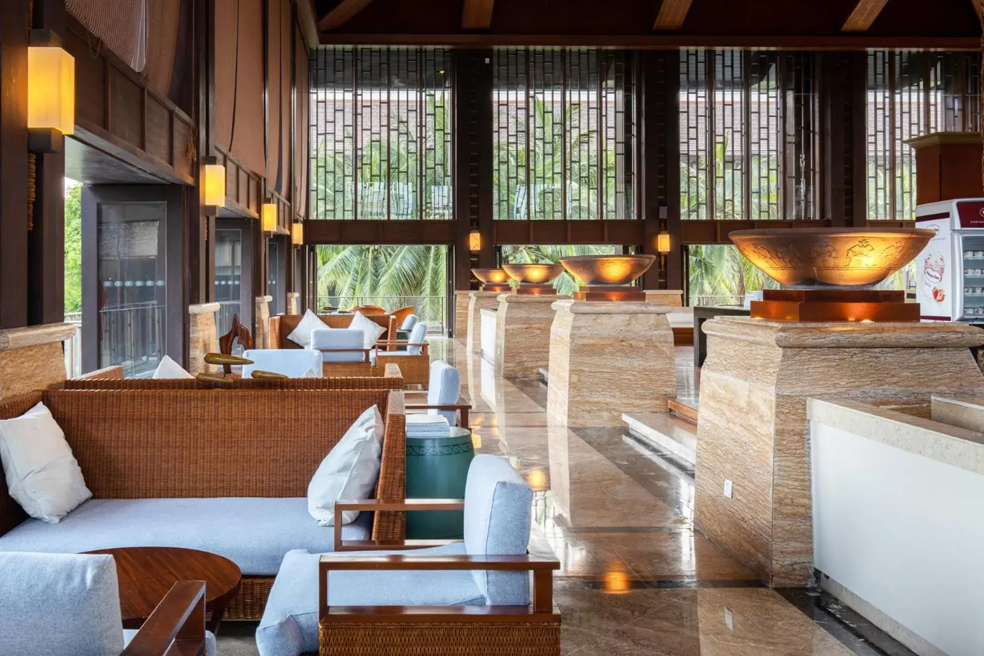 Lobby or reception, Restaurant/Places to Eat in Pullman Sanya Yalong Bay Villas & Resort