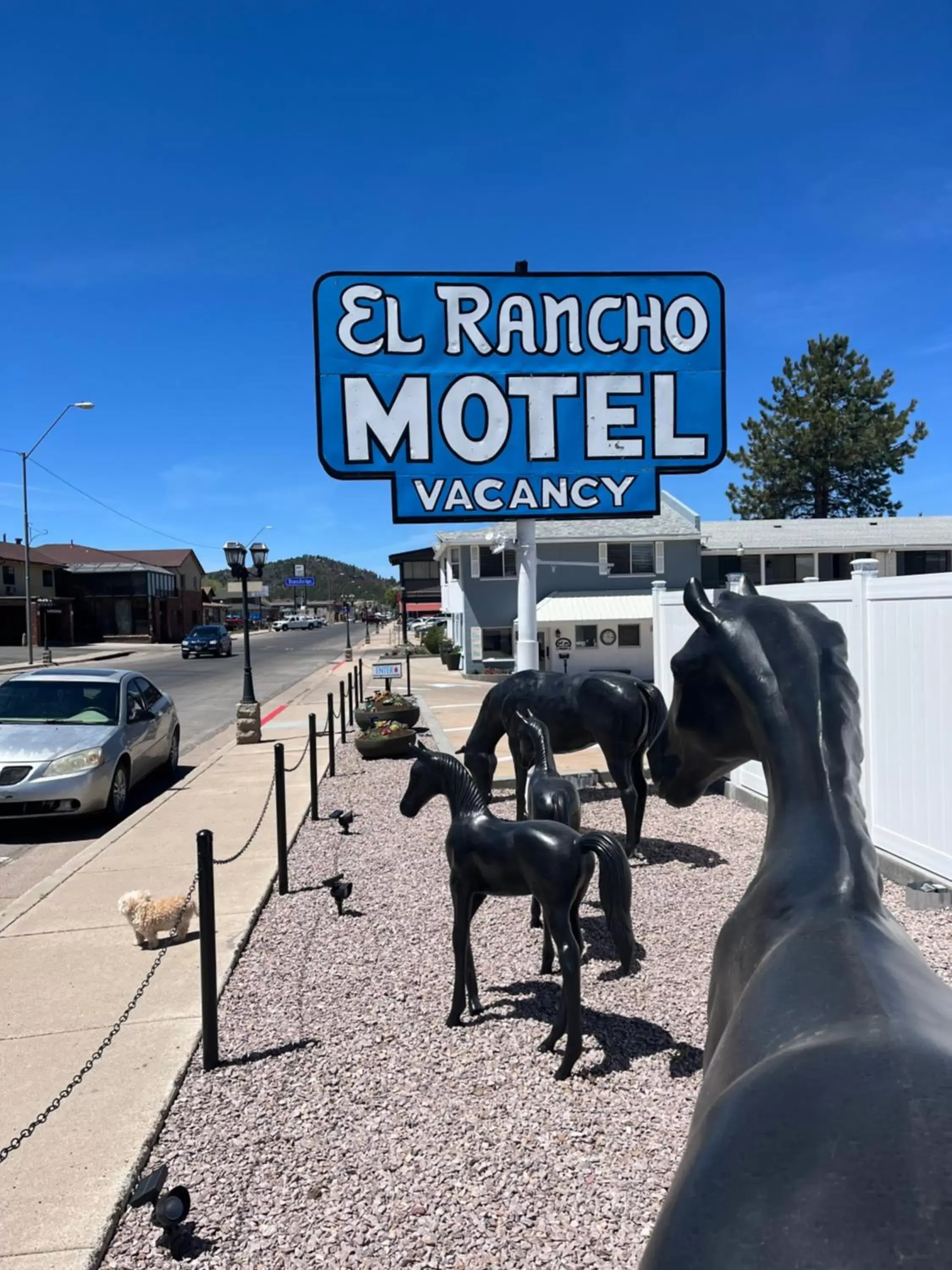 Day in El Rancho Motel