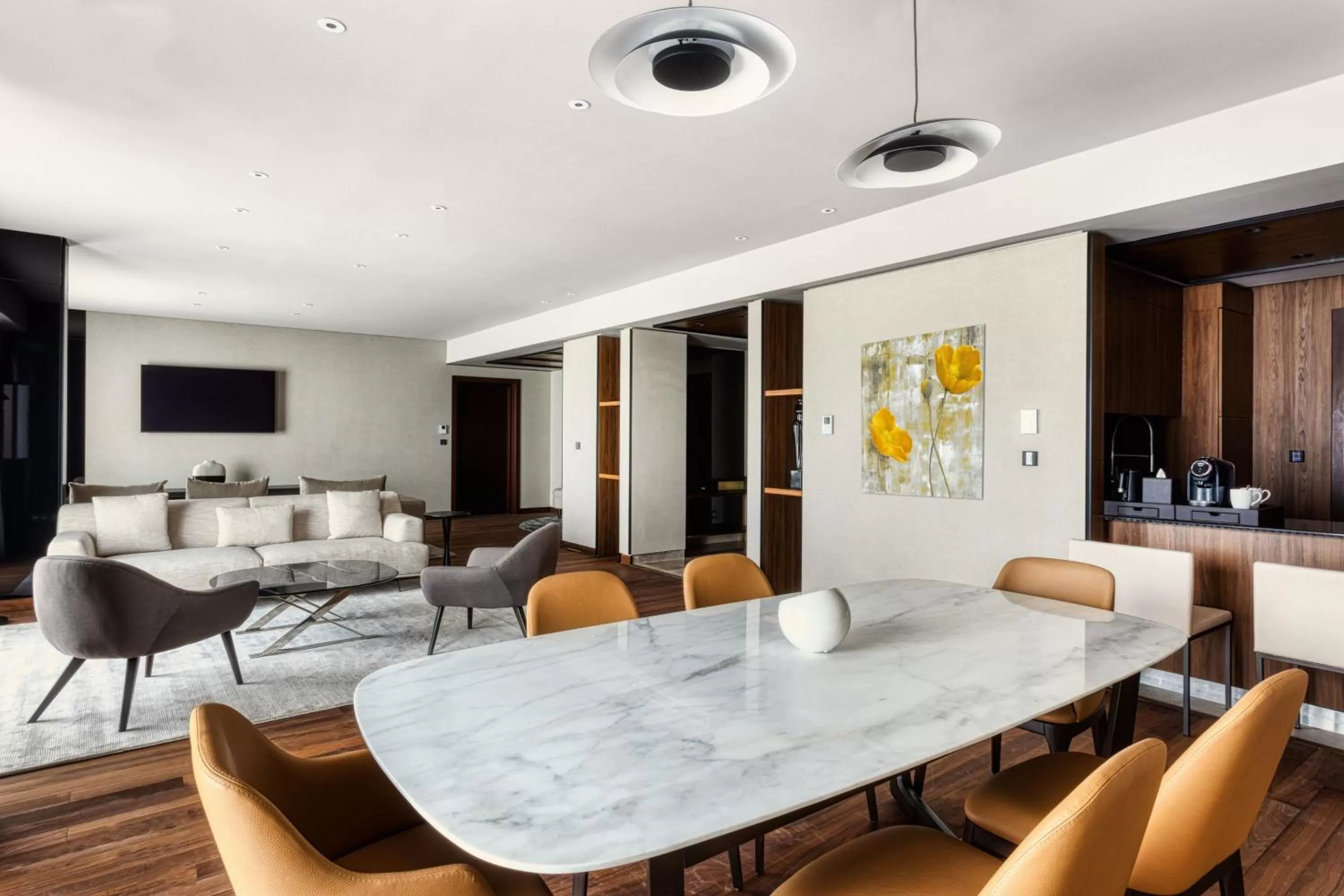 Photo of the whole room in Tunis Marriott Hotel