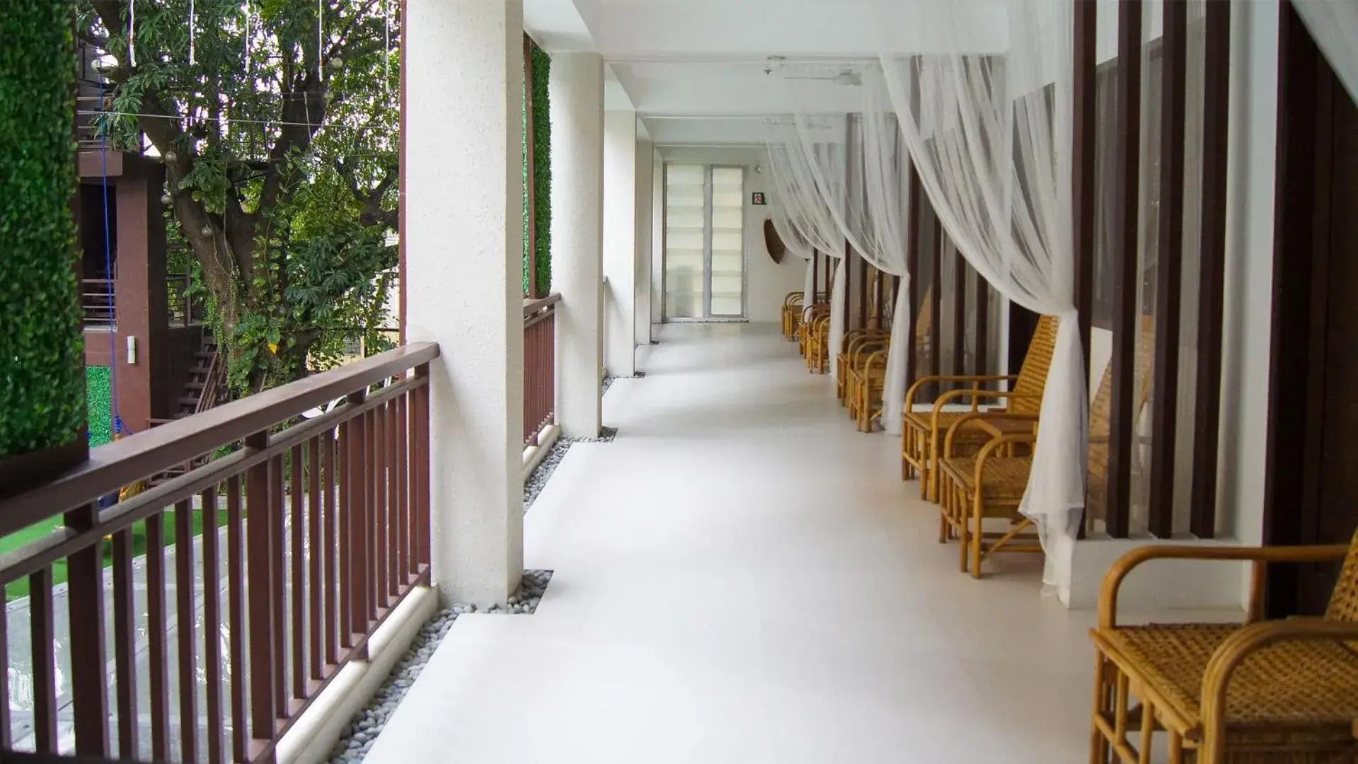 Balcony/Terrace in Selah Garden Hotel Manila