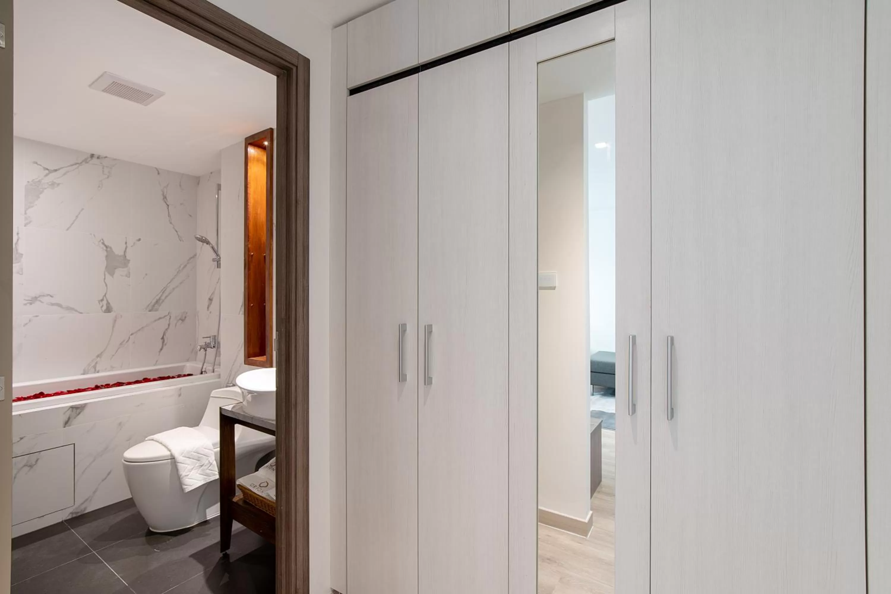 Bathroom in ORION Hotel & Residence Bangna