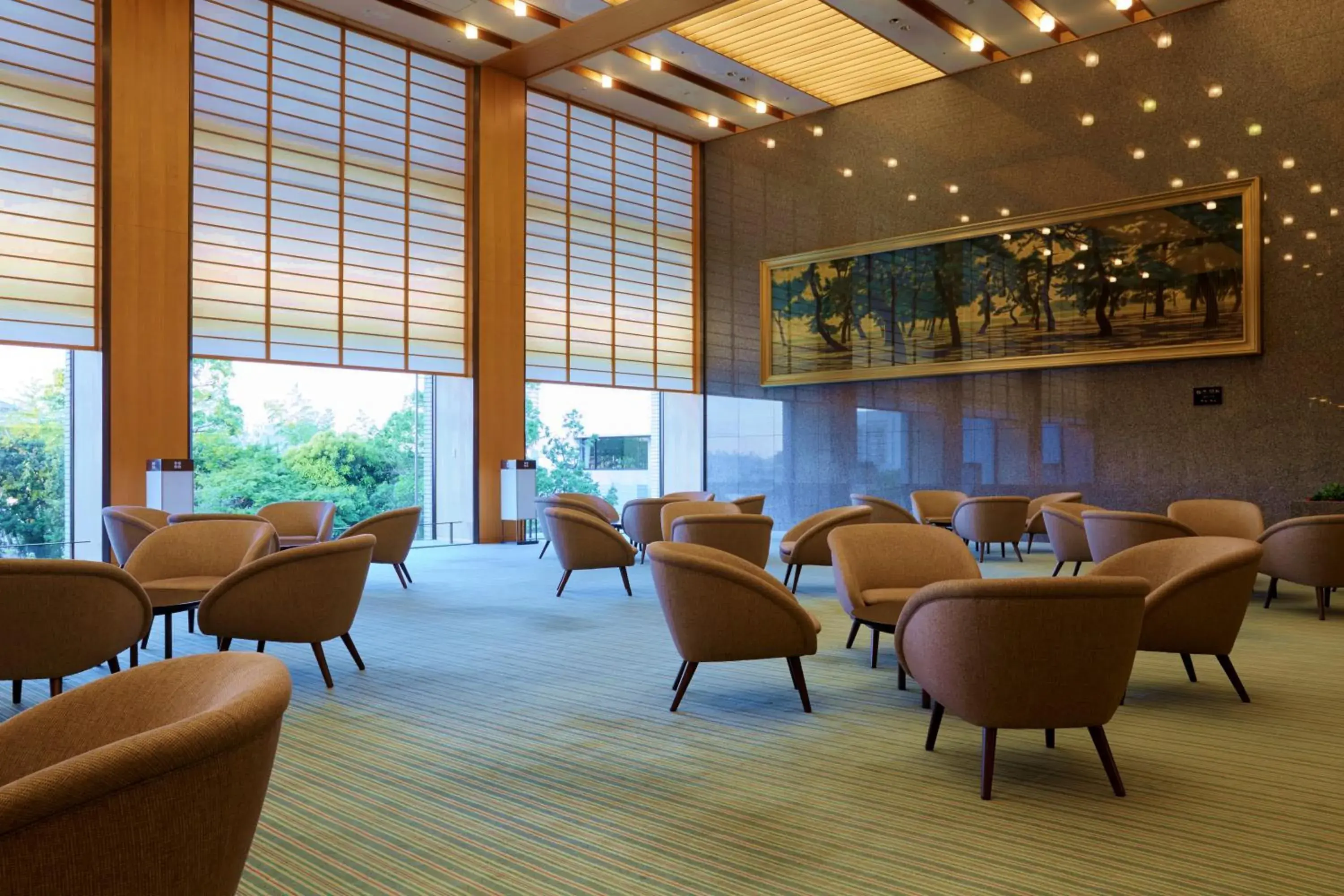 Lobby or reception, Lounge/Bar in Hotel Okura Kobe