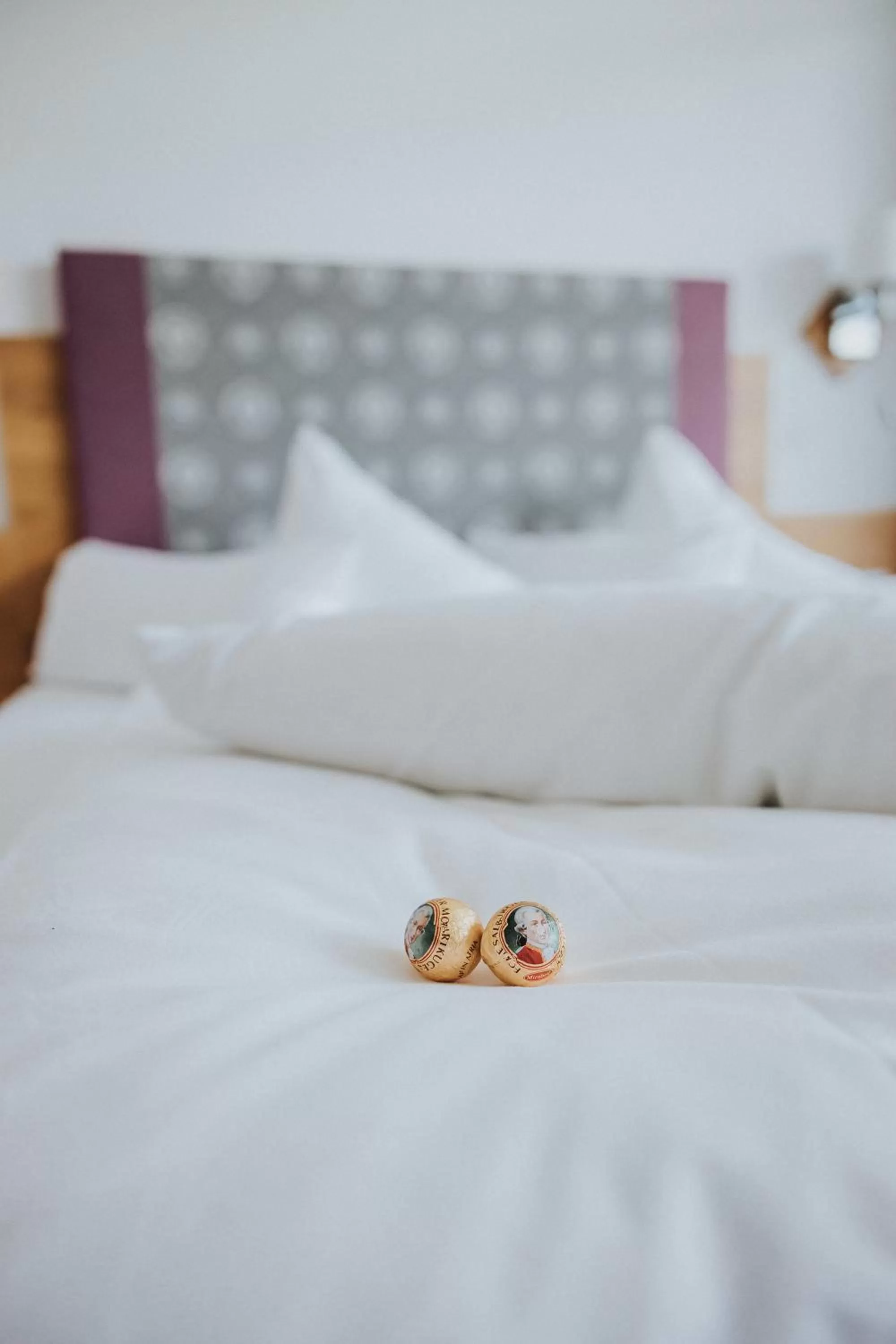 Bed in Hotel Silberfux