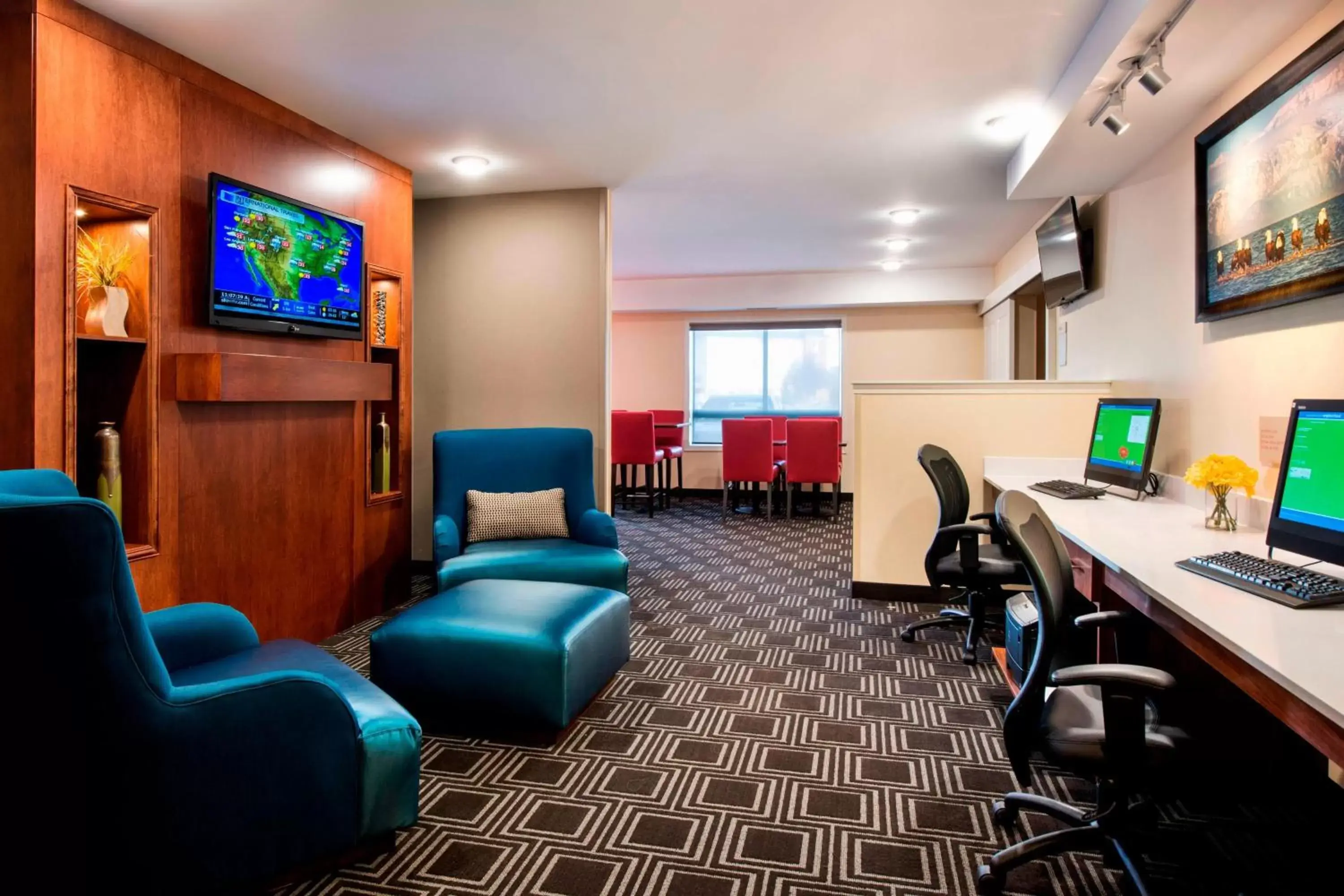 Business facilities in TownePlace Suites by Marriott Red Deer