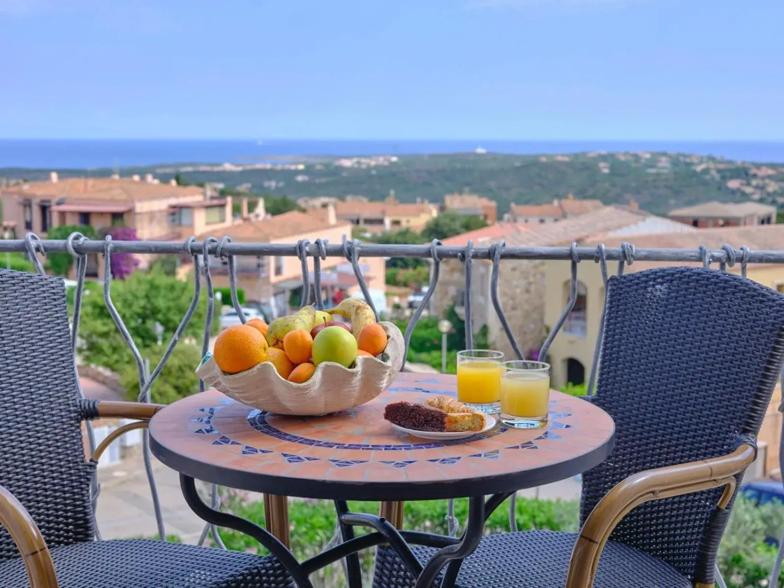 Balcony/Terrace, Food in Dolce Vita Boutique Hotel