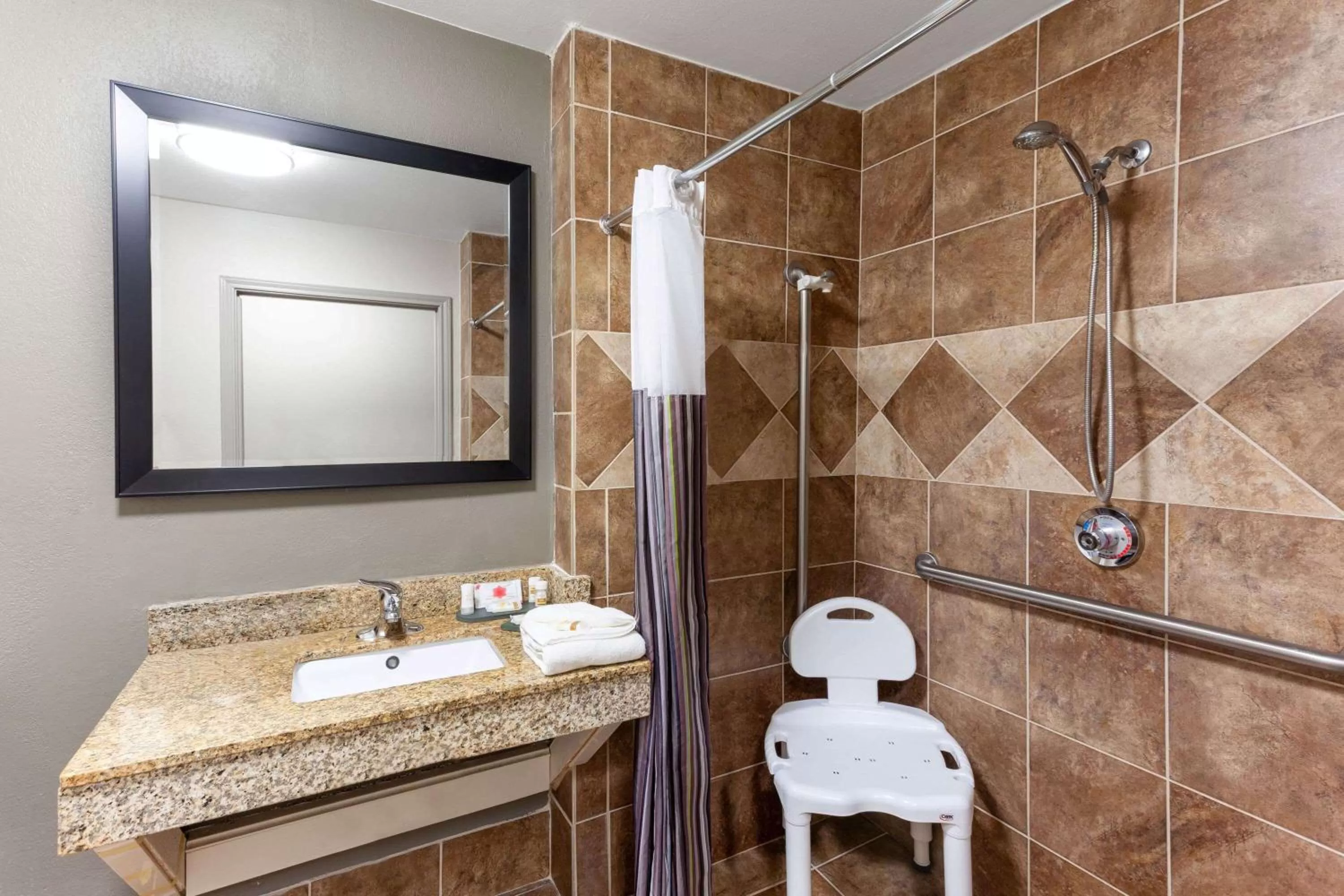 Shower in La Quinta by Wyndham Seguin