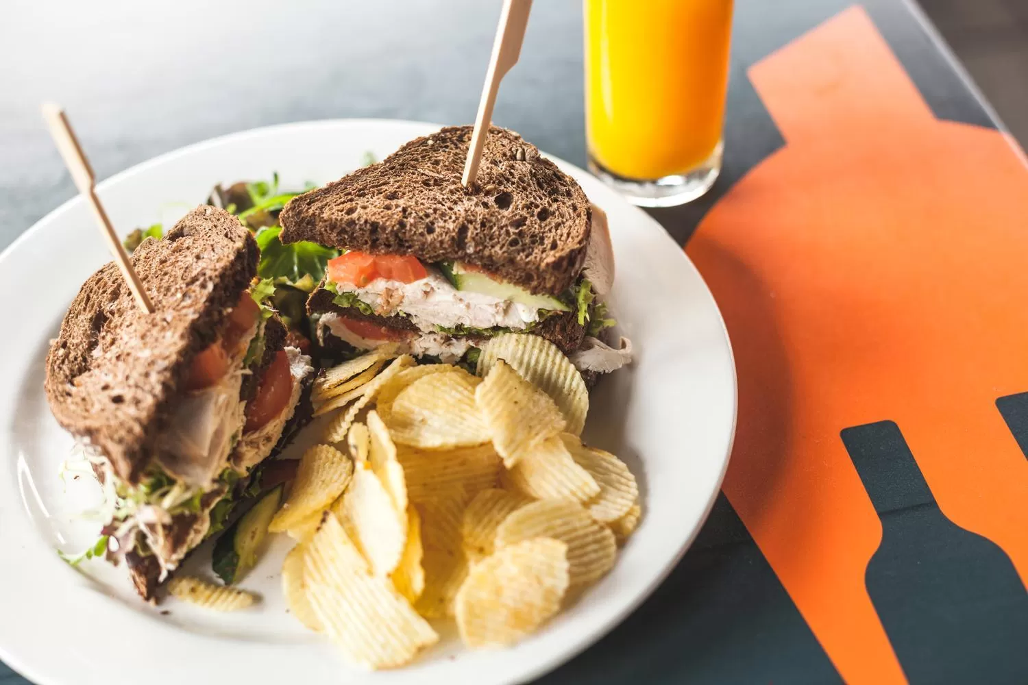 Food close-up, Food in Stravinsky Slapen