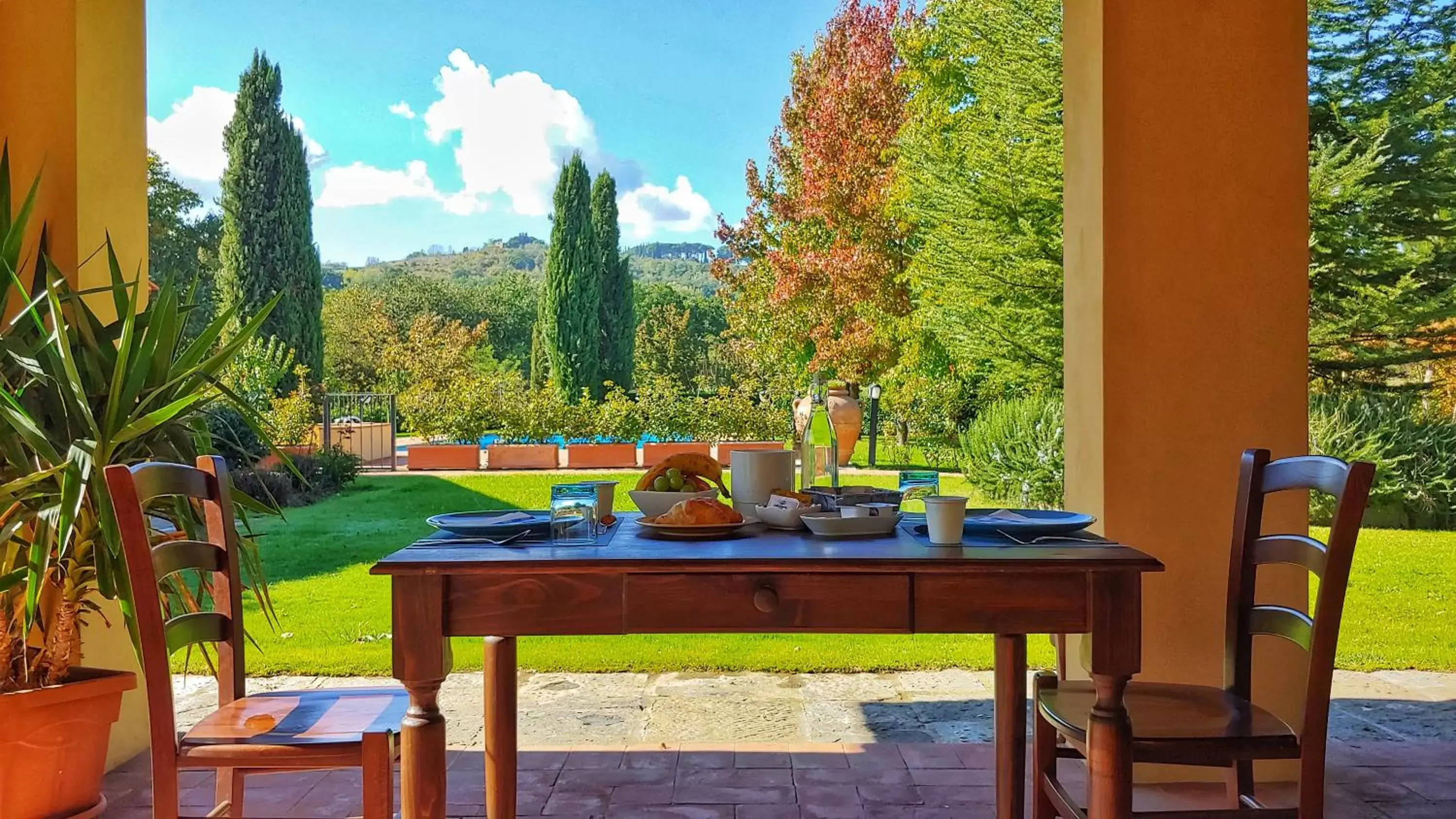 Breakfast in Torrebianca Tuscany