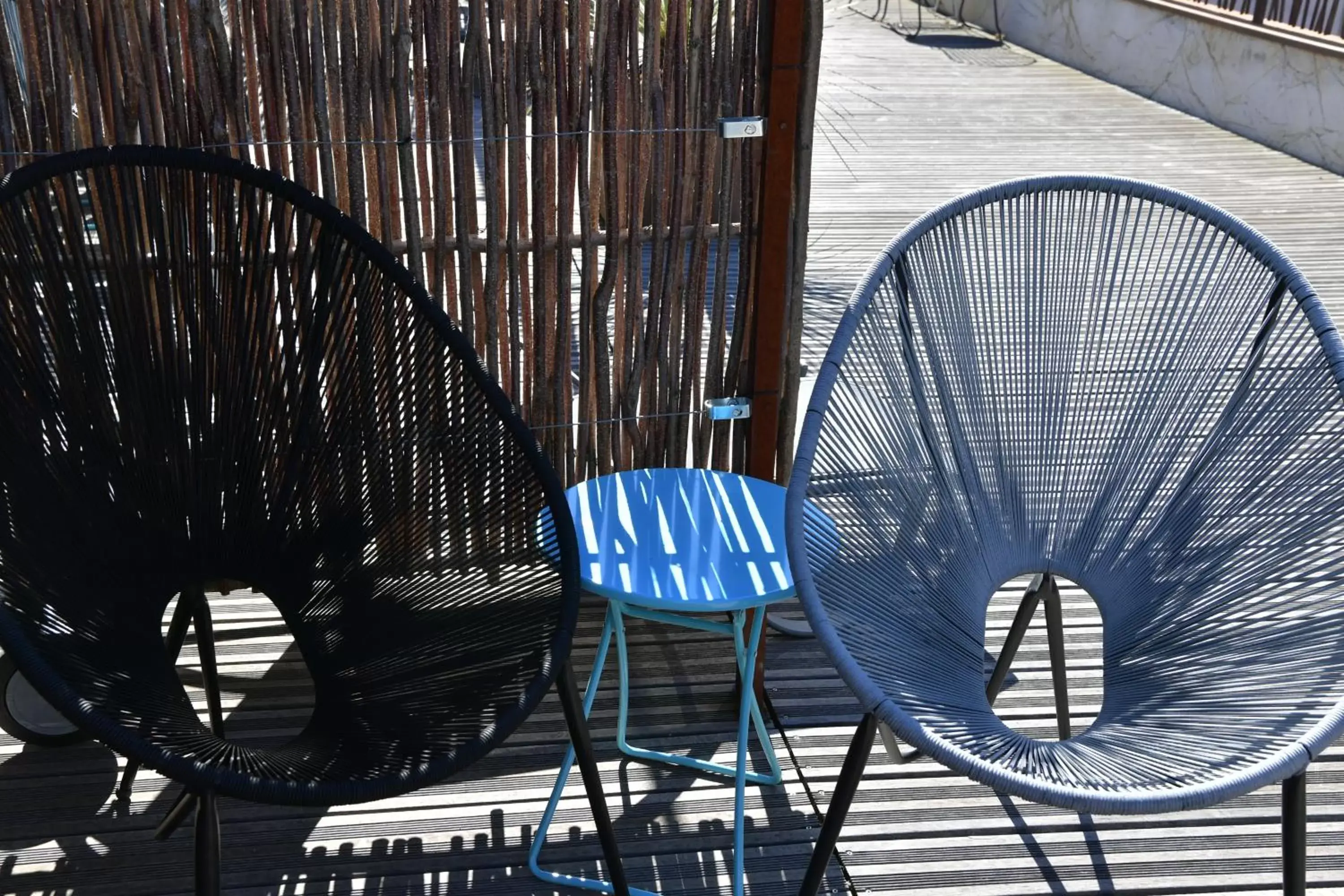 Patio, Balcony/Terrace in Hotel Pont Levis - Franck Putelat