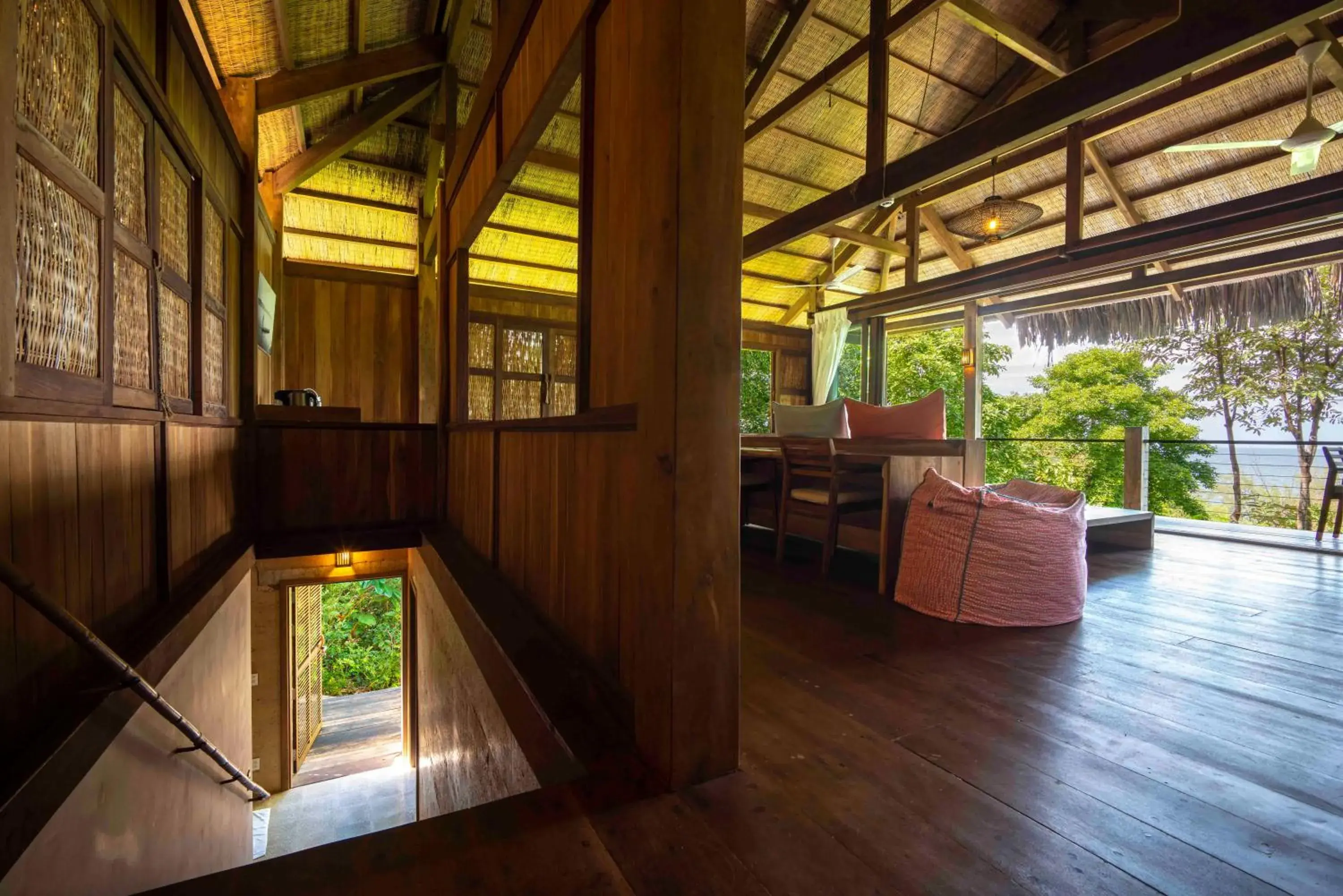 Bed in Mango Bay Resort