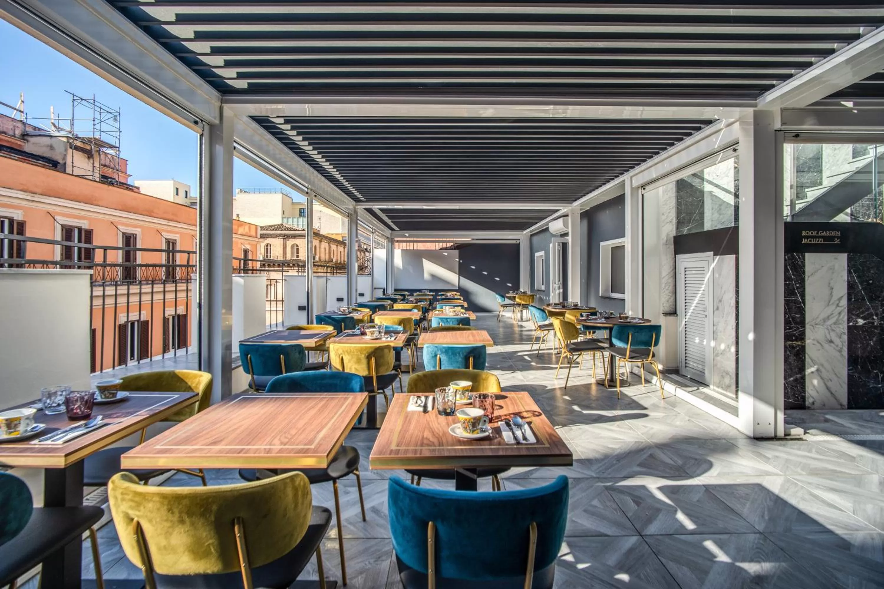 Restaurant/places to eat in CC Palace Hotel