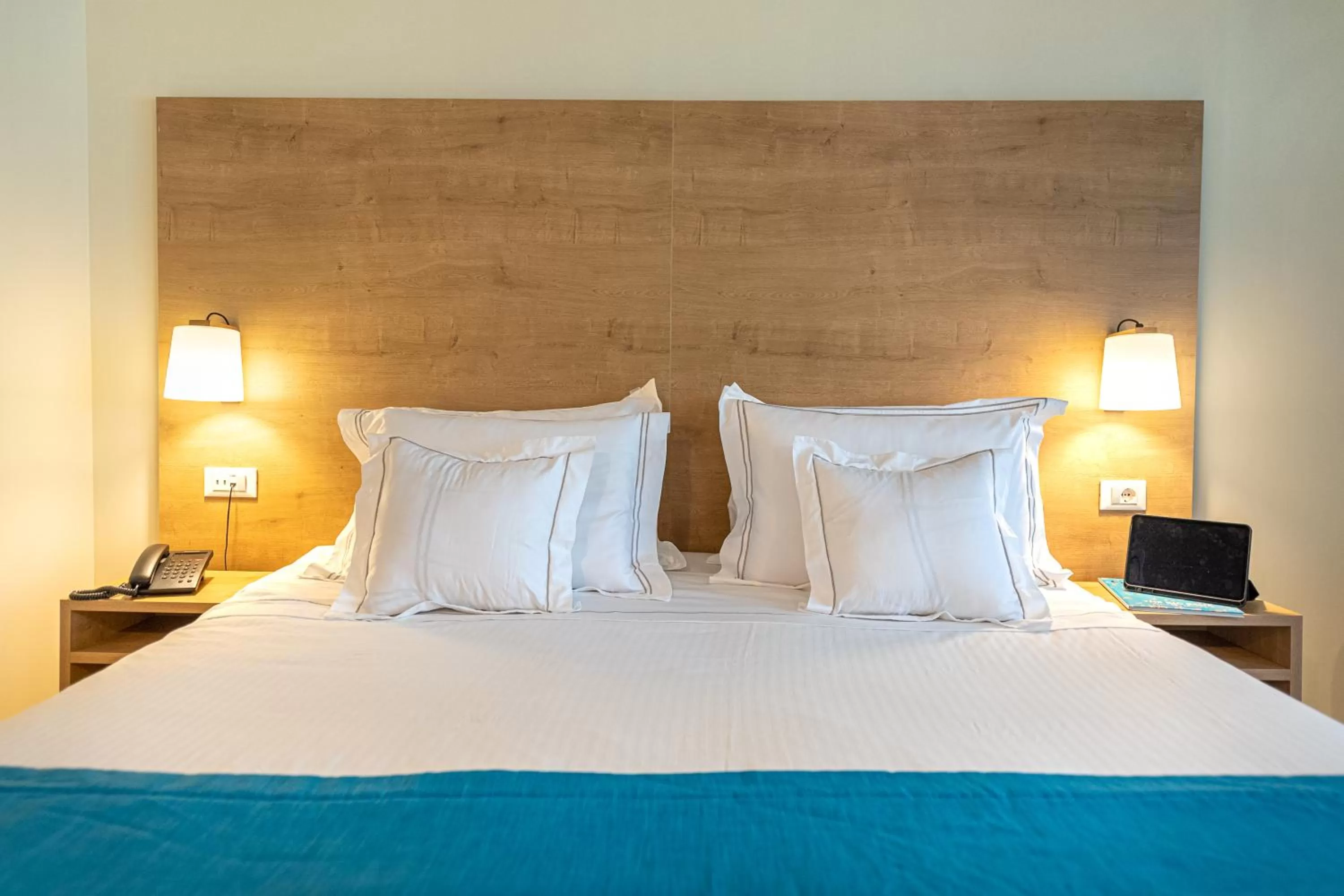 Bed in Polis Grand Hotel