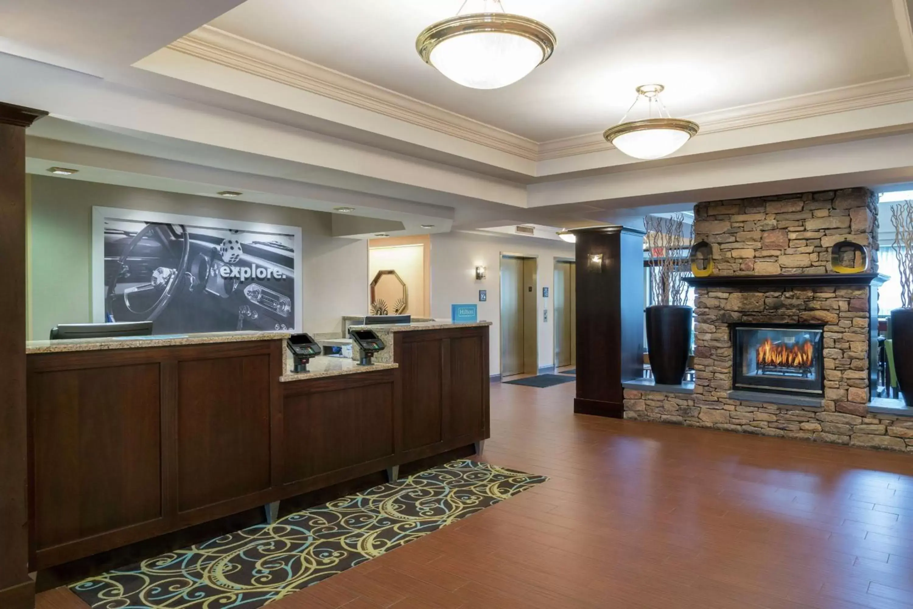 Lobby or reception, Lobby/Reception in Hampton Inn & Suites Valley Forge/Oaks