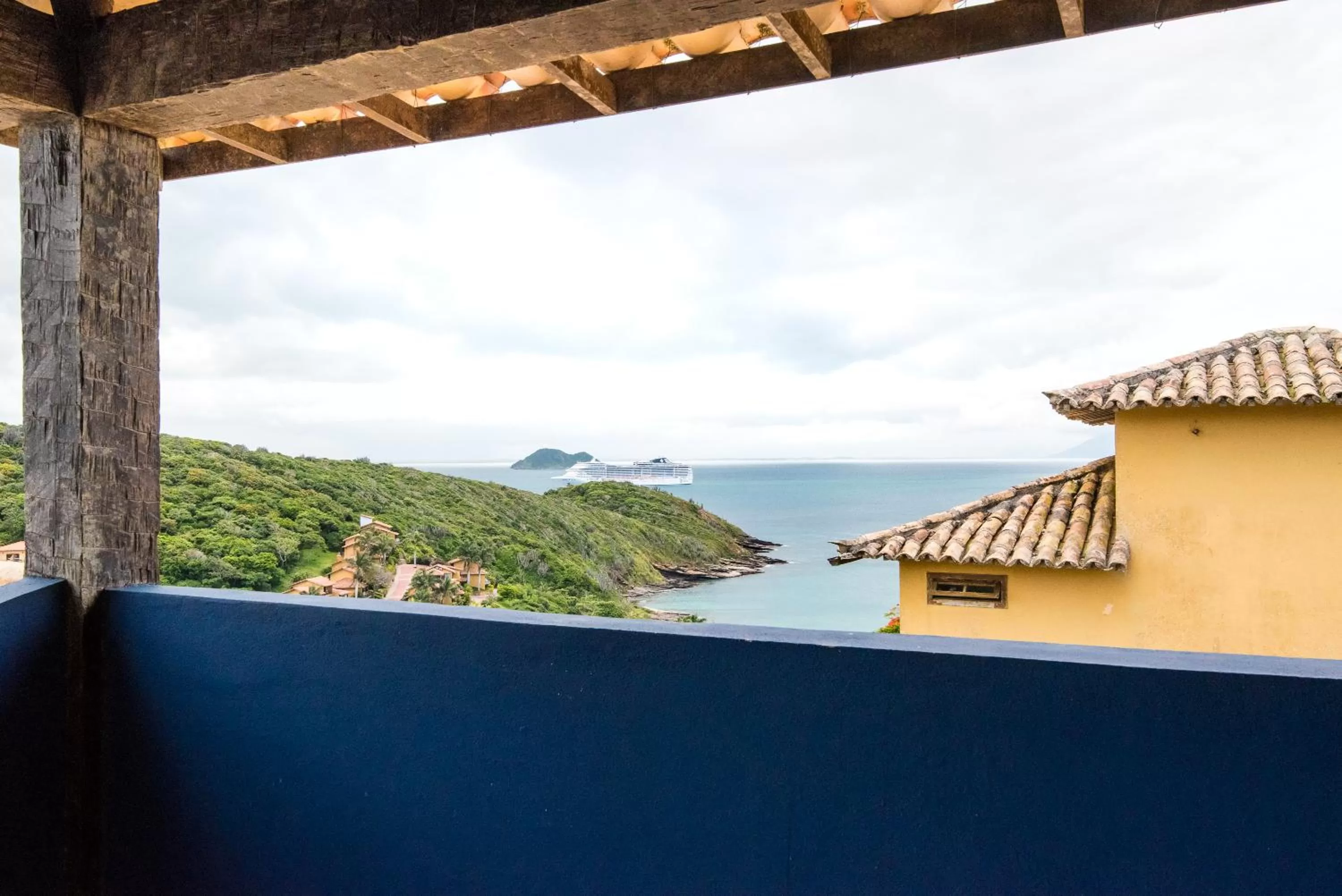 Balcony/Terrace in Pousada La Dolce Vita