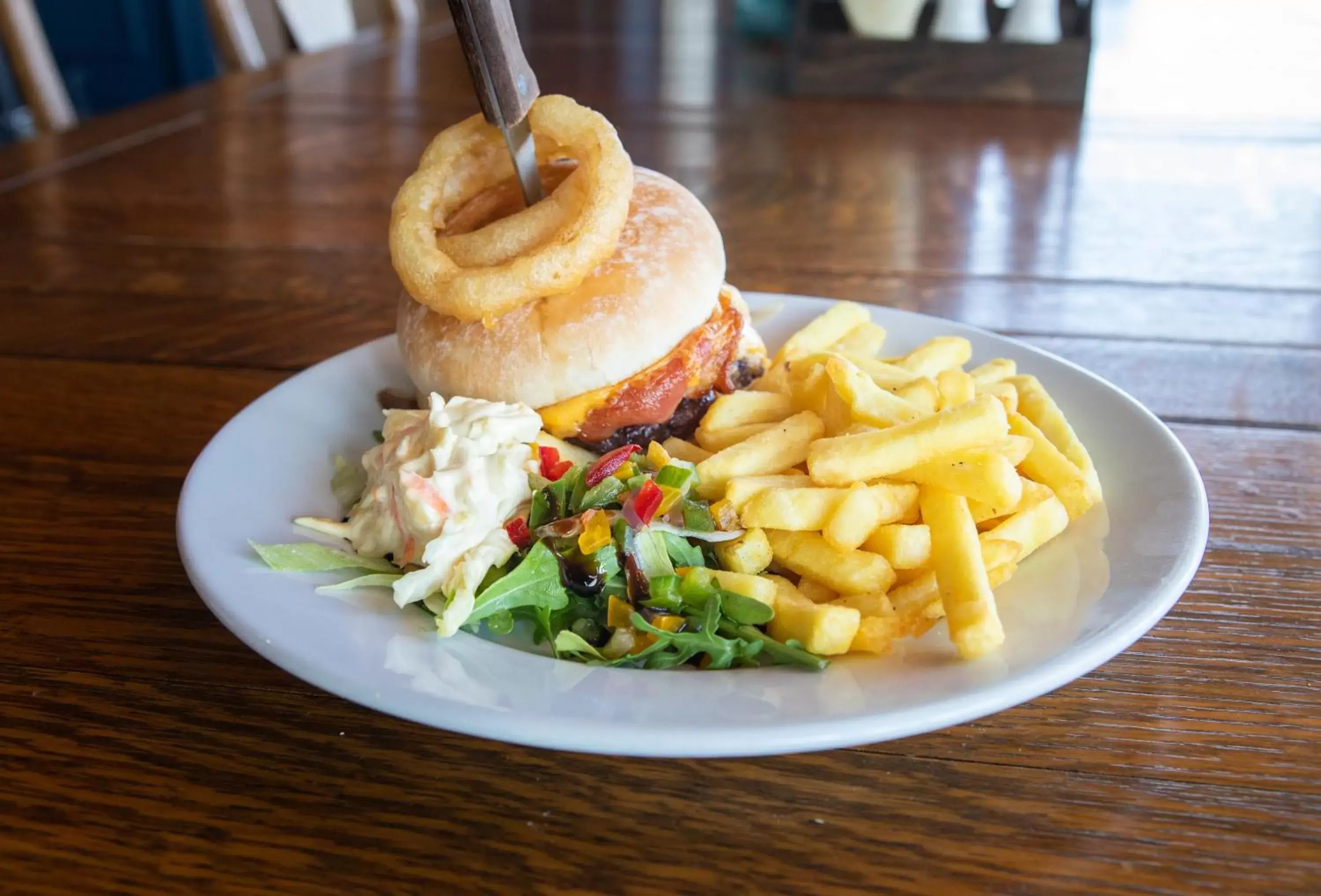 Food close-up in Loch Lomond Hotel