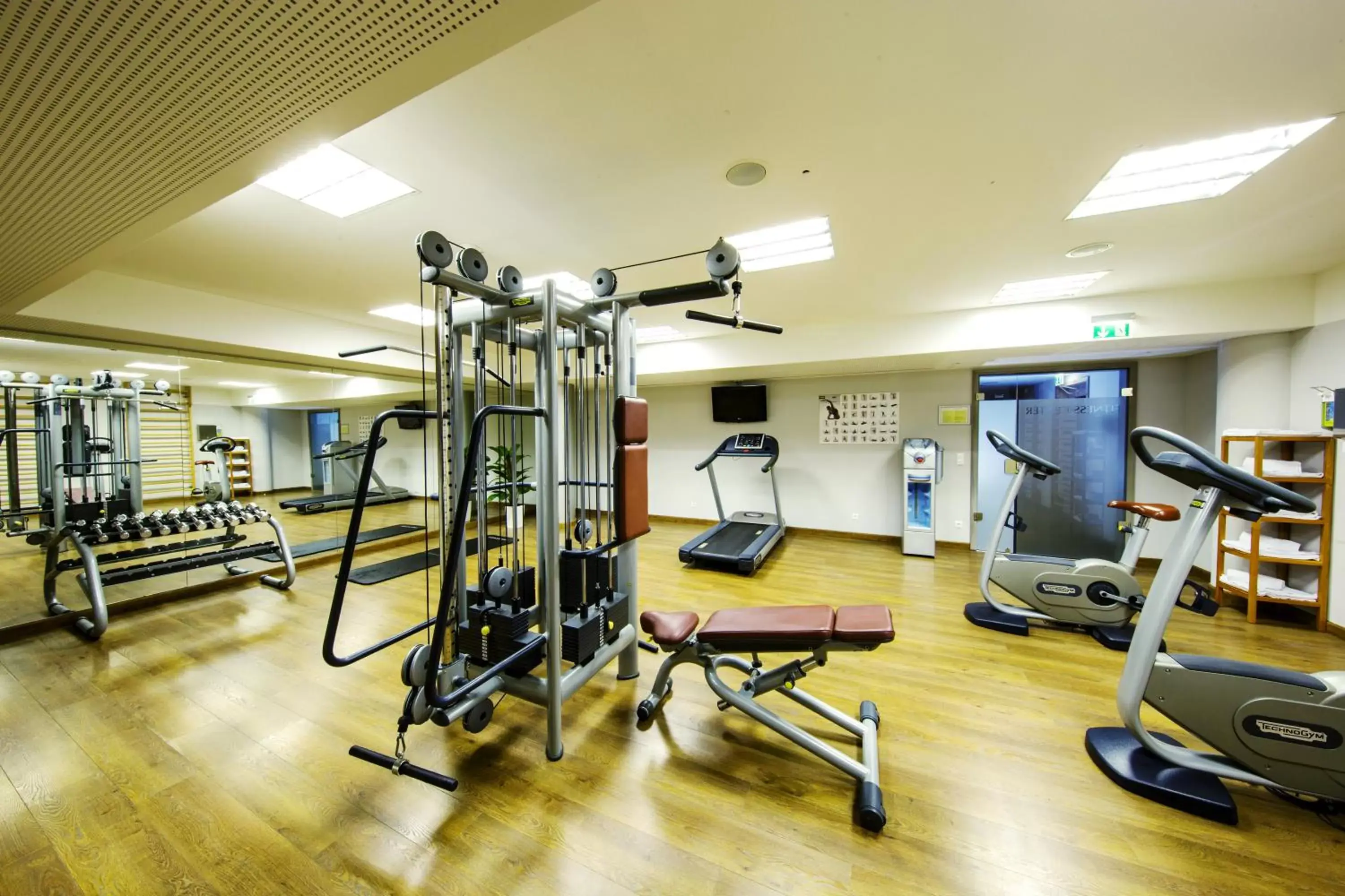 Fitness centre/facilities in Abba Berlin Hotel