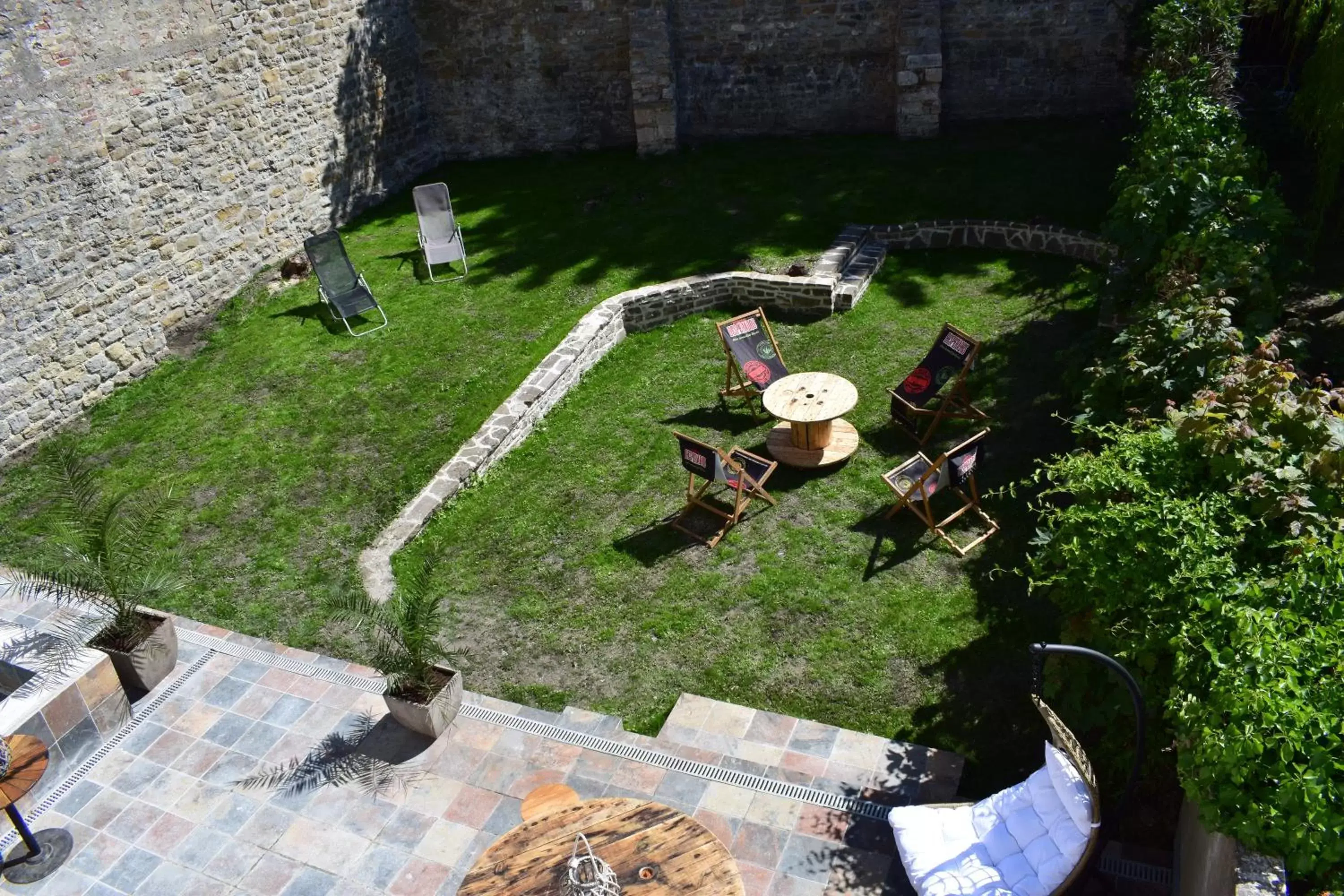 Bird's-eye View in La Tour notre Dame