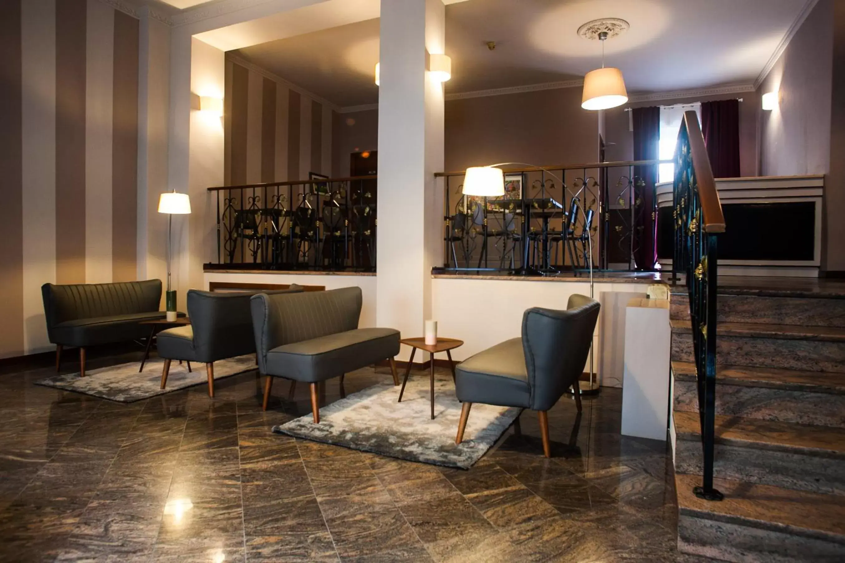 Lobby or reception, Lounge/Bar in Hotel di Porta Romana