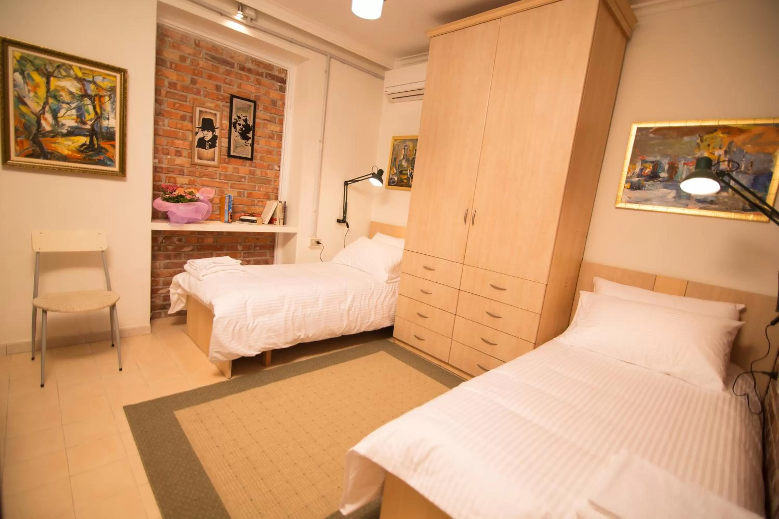 Bed in B&B Artistic Tirana