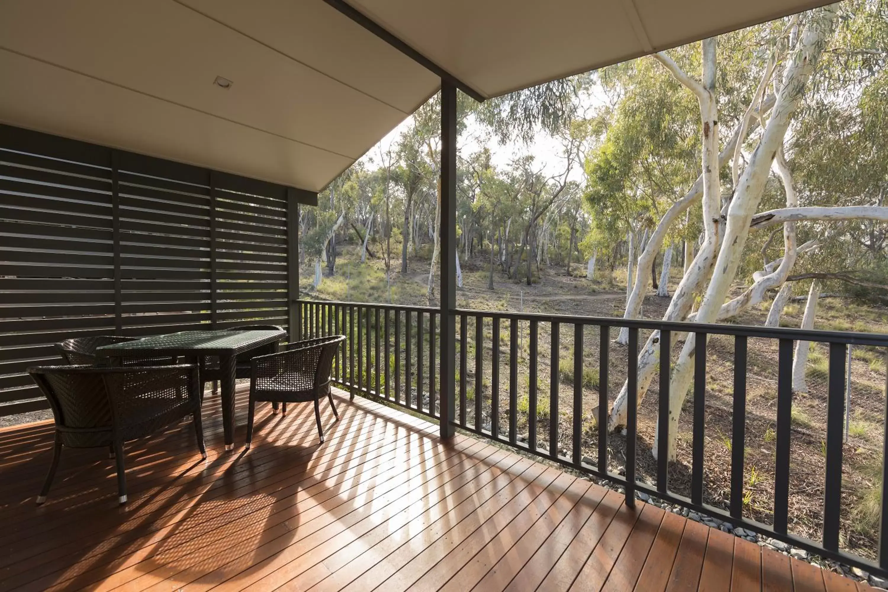 Patio, Balcony/Terrace in Alivio Tourist Park Canberra