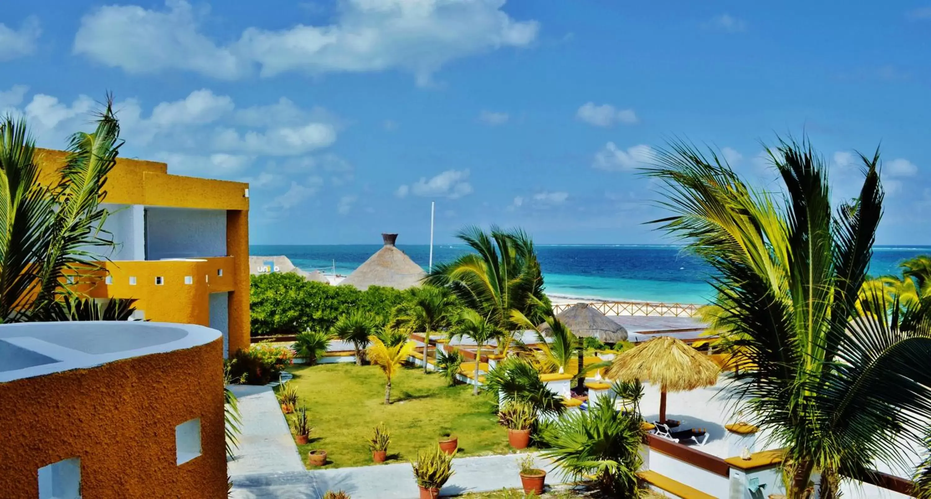 Garden view in Arrecifes Suites