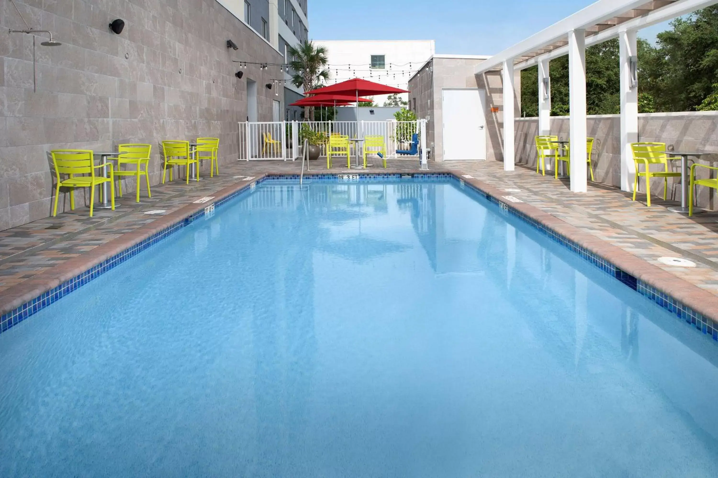 Pool view, Swimming Pool in Home2 Suites By Hilton Miami Doral West Airport, Fl