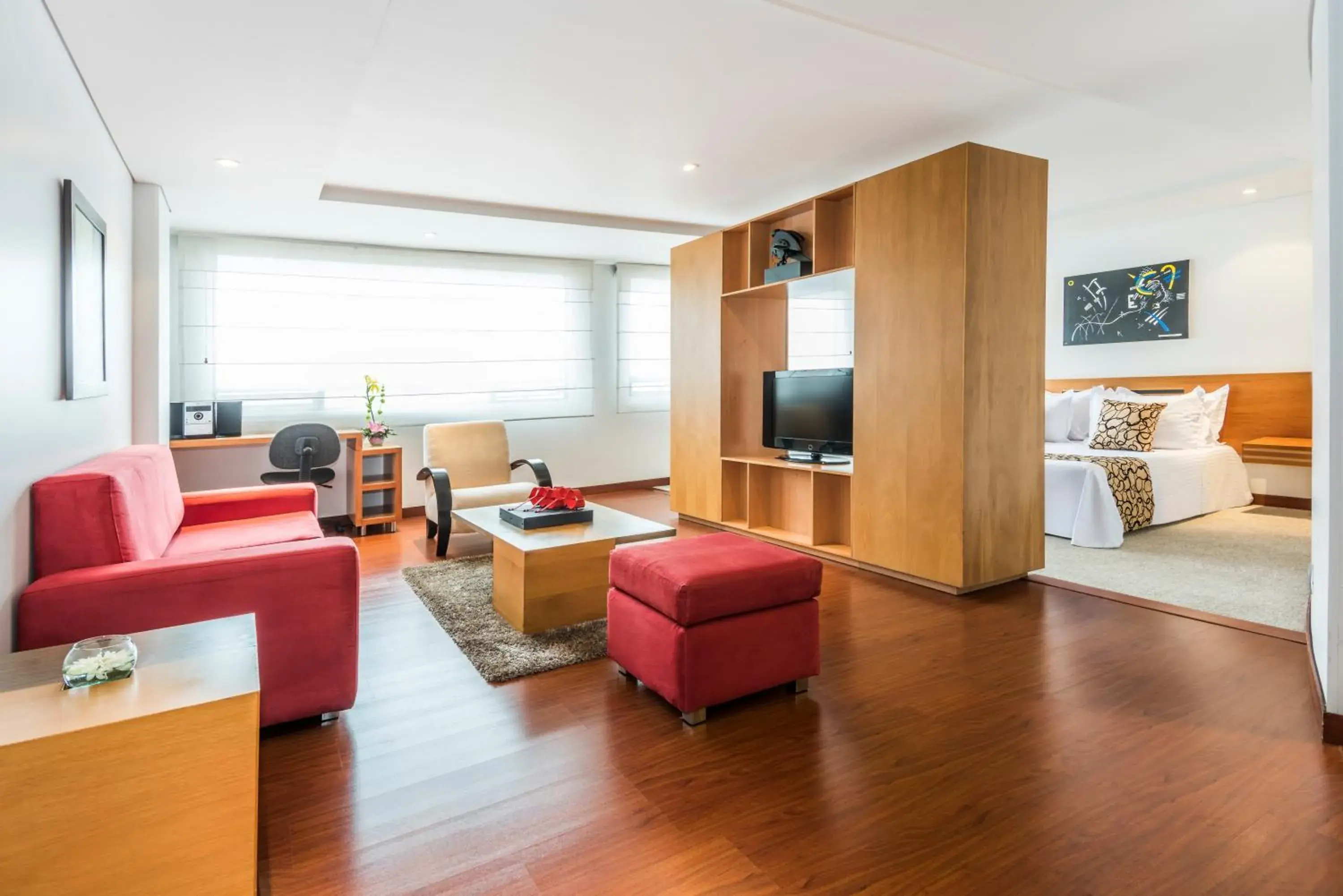 Living room, Seating Area in Travelers Obelisco Apartamentos