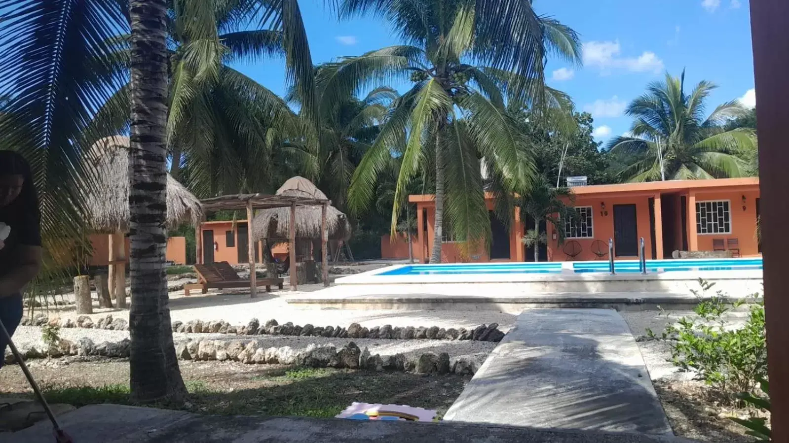 Swimming Pool in Bacalar Sunshine