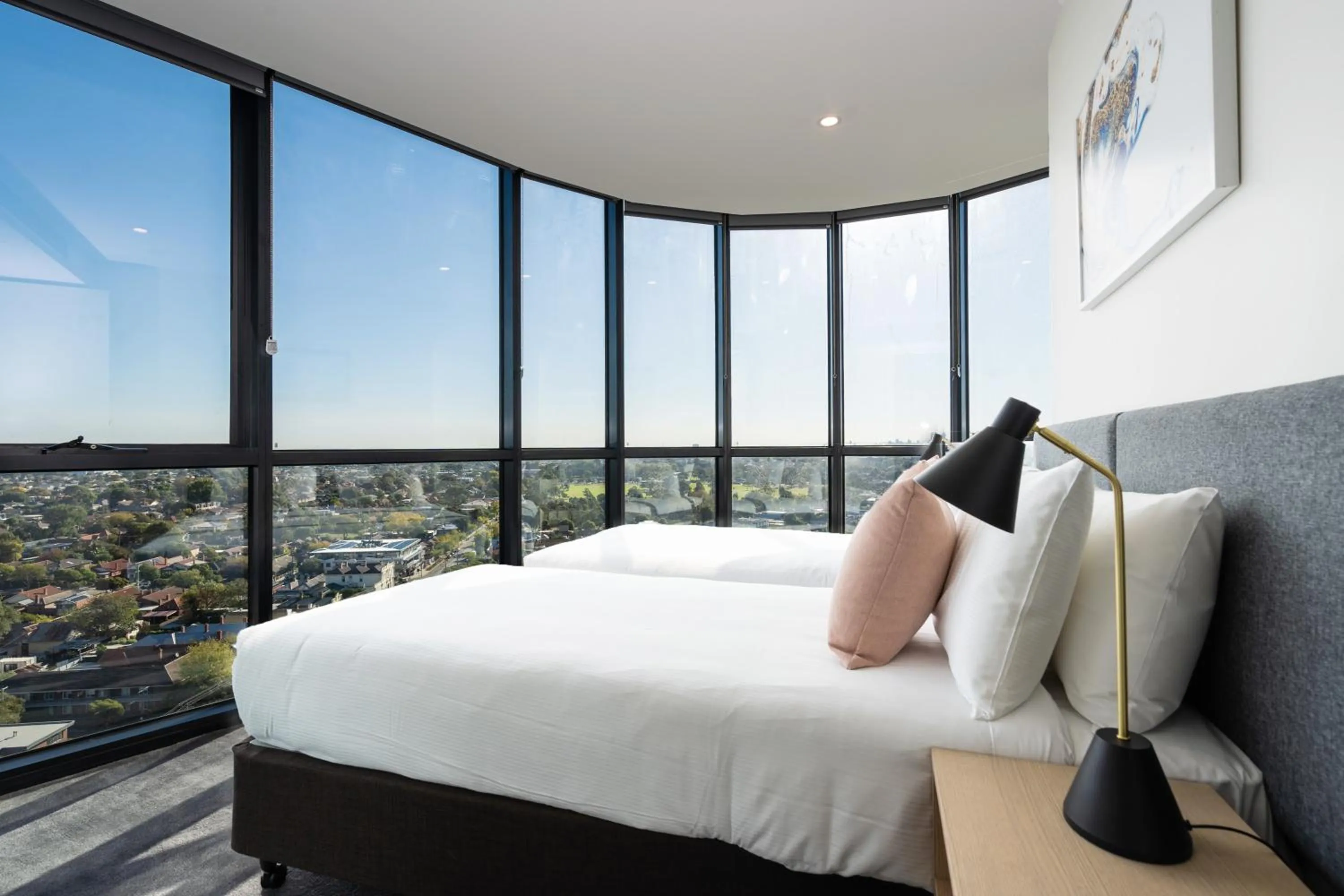Bedroom, Bed in The Sebel Melbourne Malvern