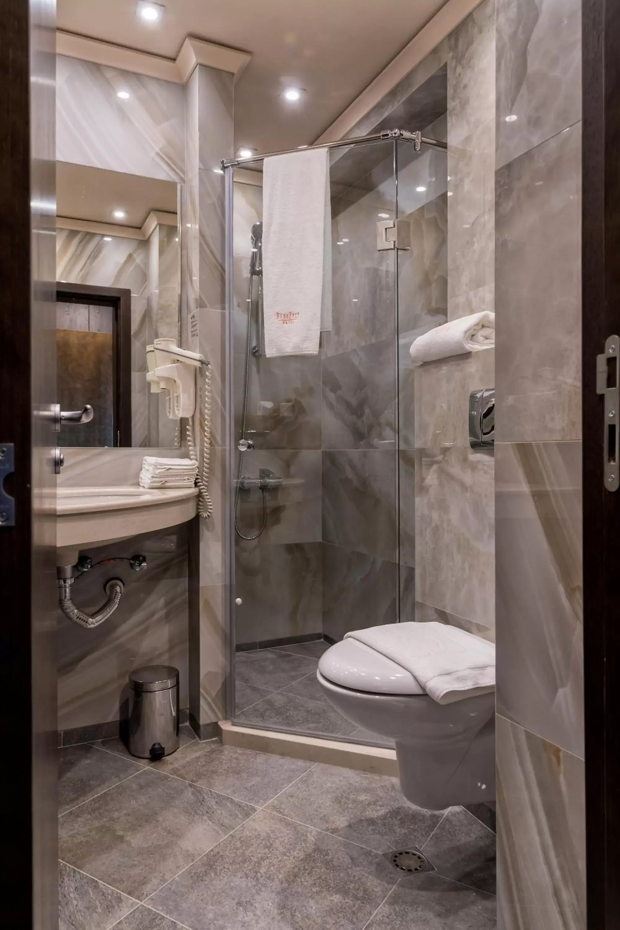 Bathroom in Budapest Hotel