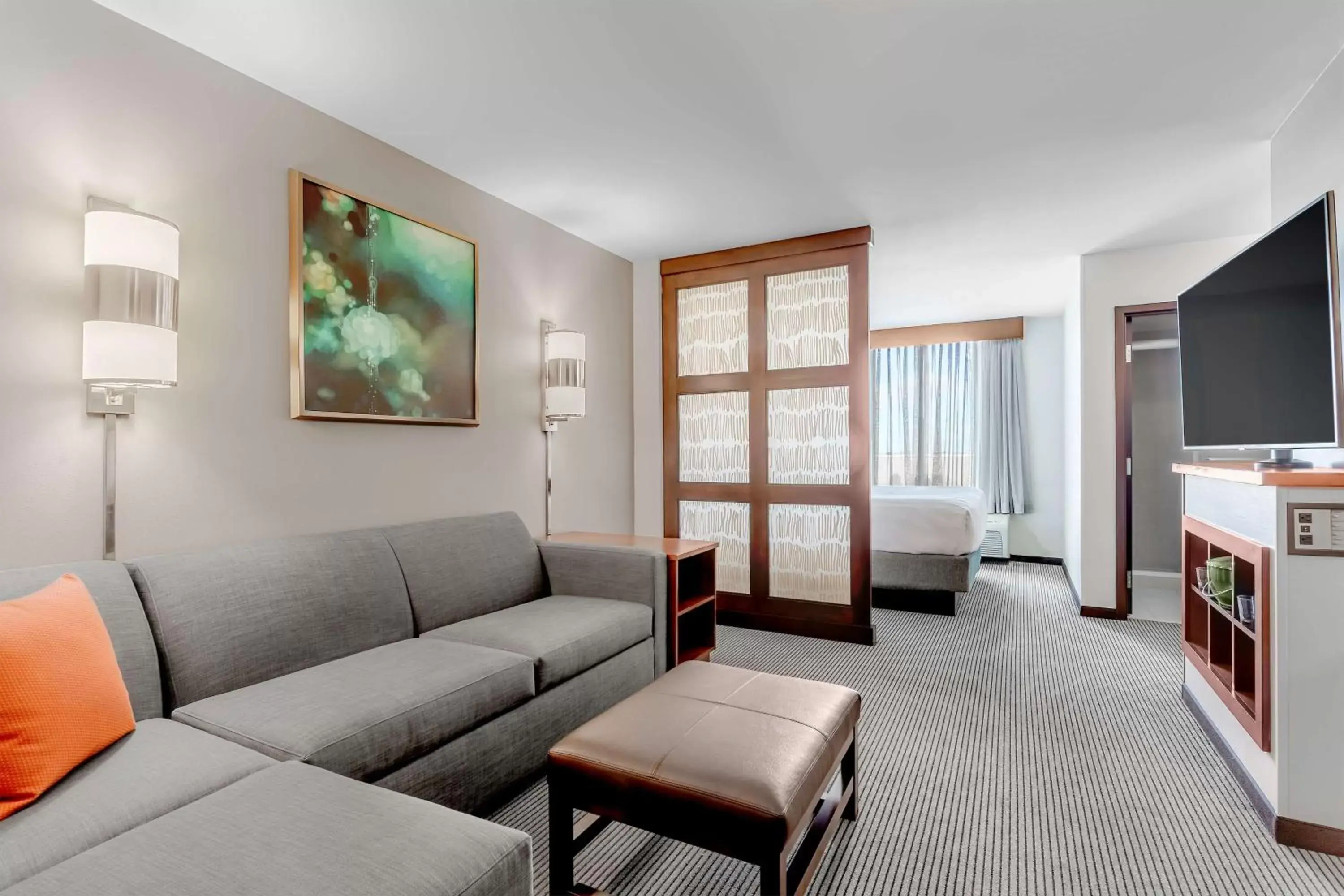 Photo of the whole room, Seating Area in Hyatt Place Salt Lake City Airport