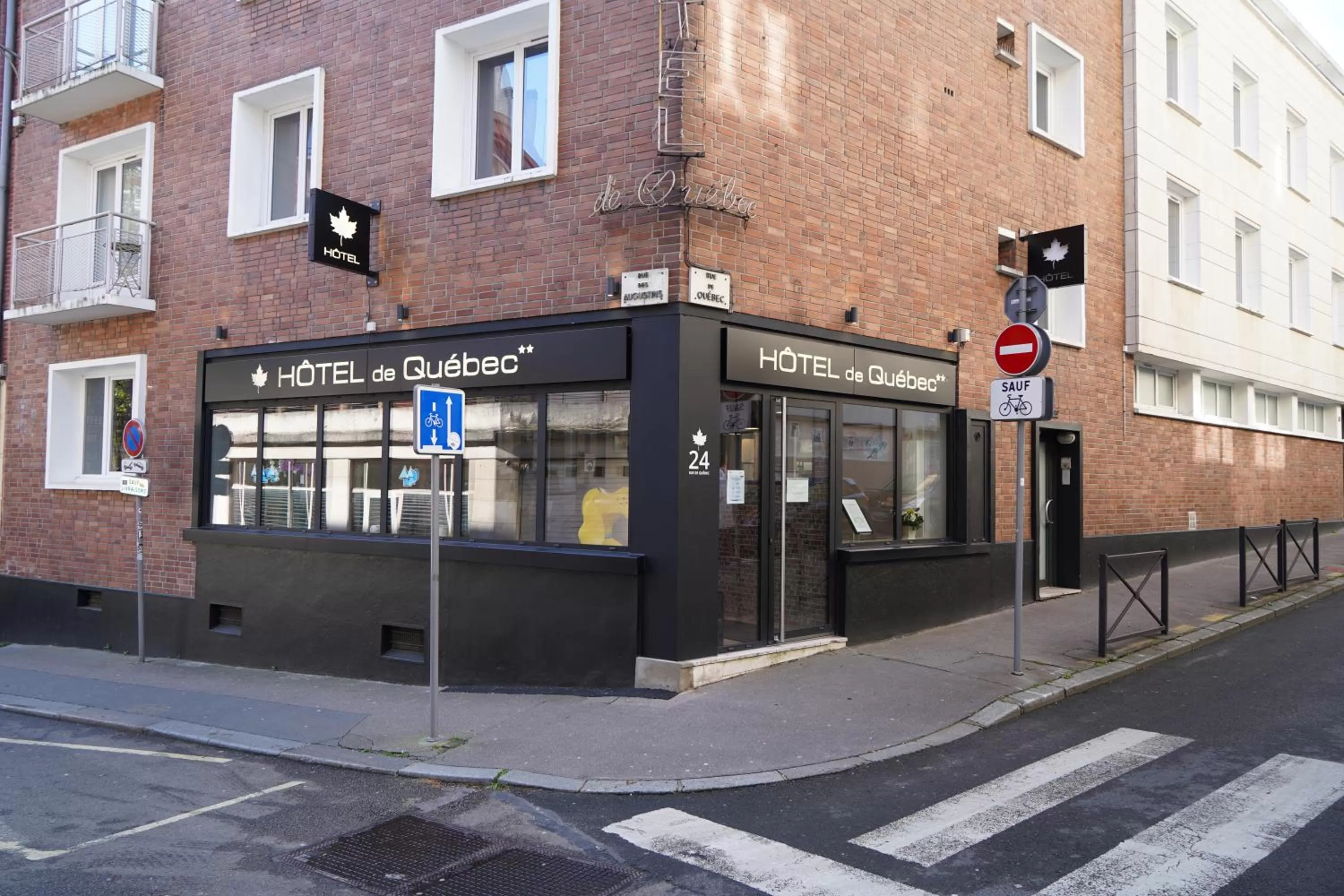 Facade/entrance in Hotel De Quebec