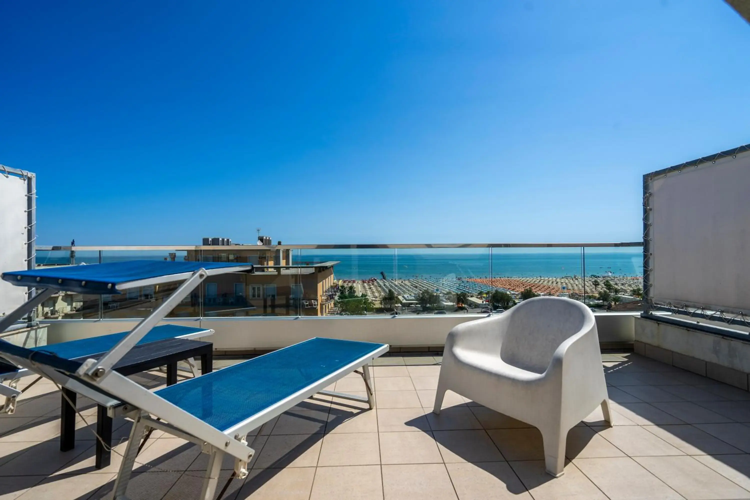 Patio in Hotel Cristallo