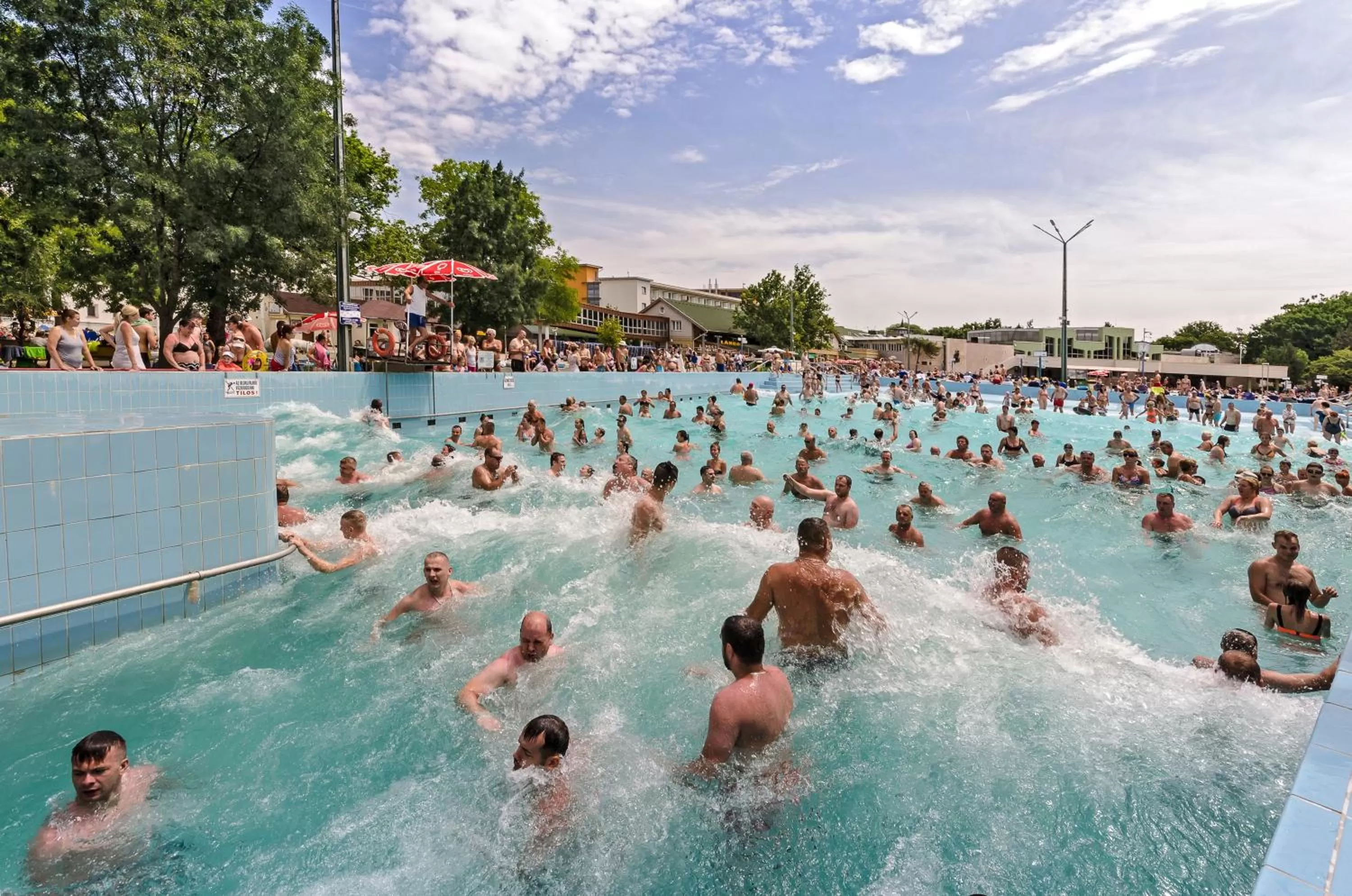 Swimming pool in Hunguest Hotel Aqua Sol