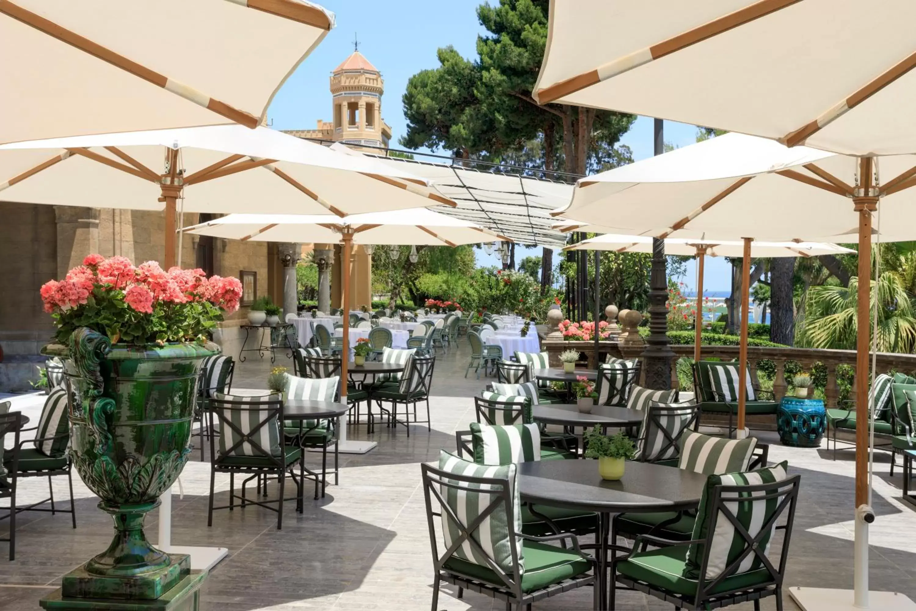 Patio, Restaurant/Places to Eat in Rocco Forte Villa Igiea