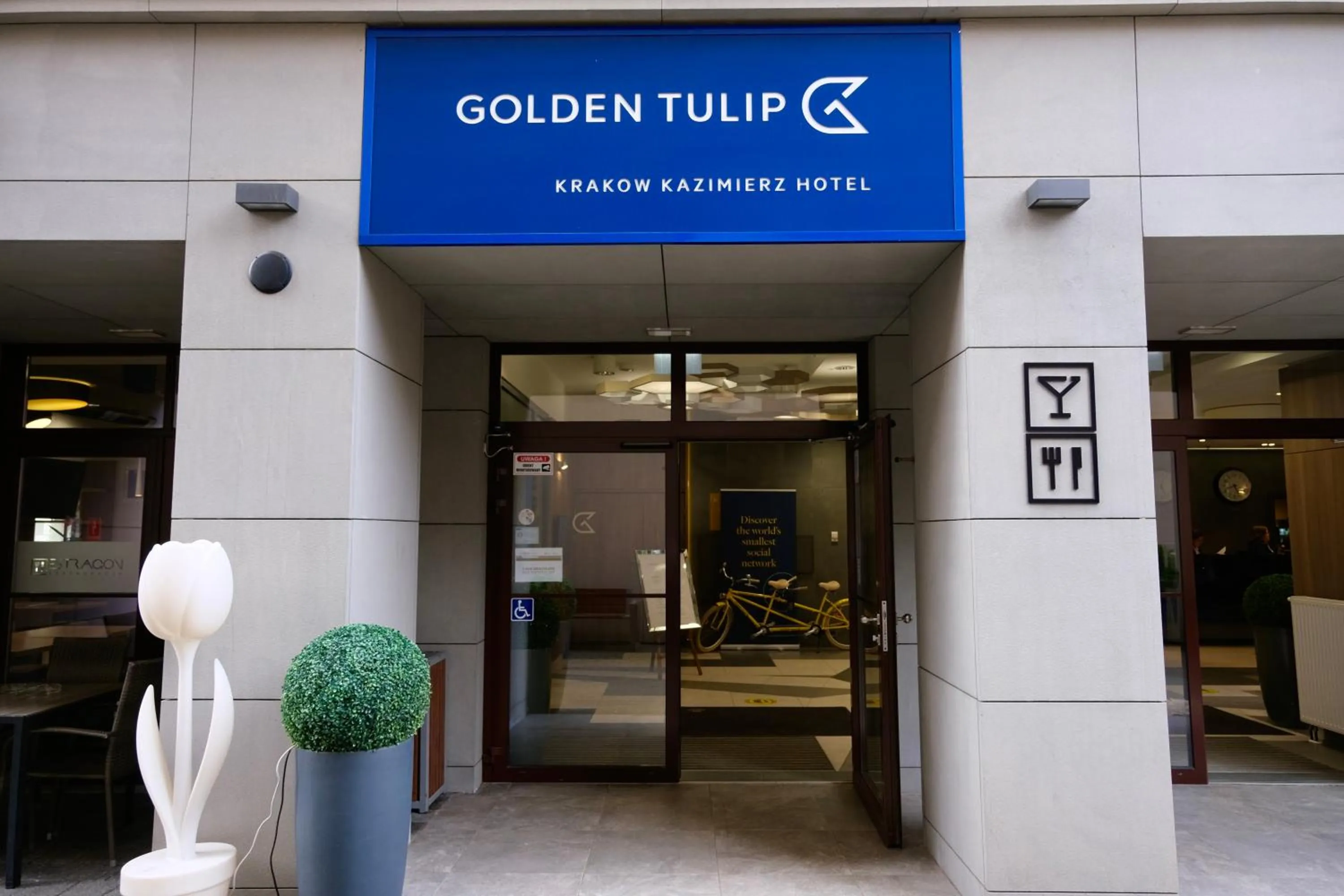 Property building in Golden Tulip Krakow Kazimierz
