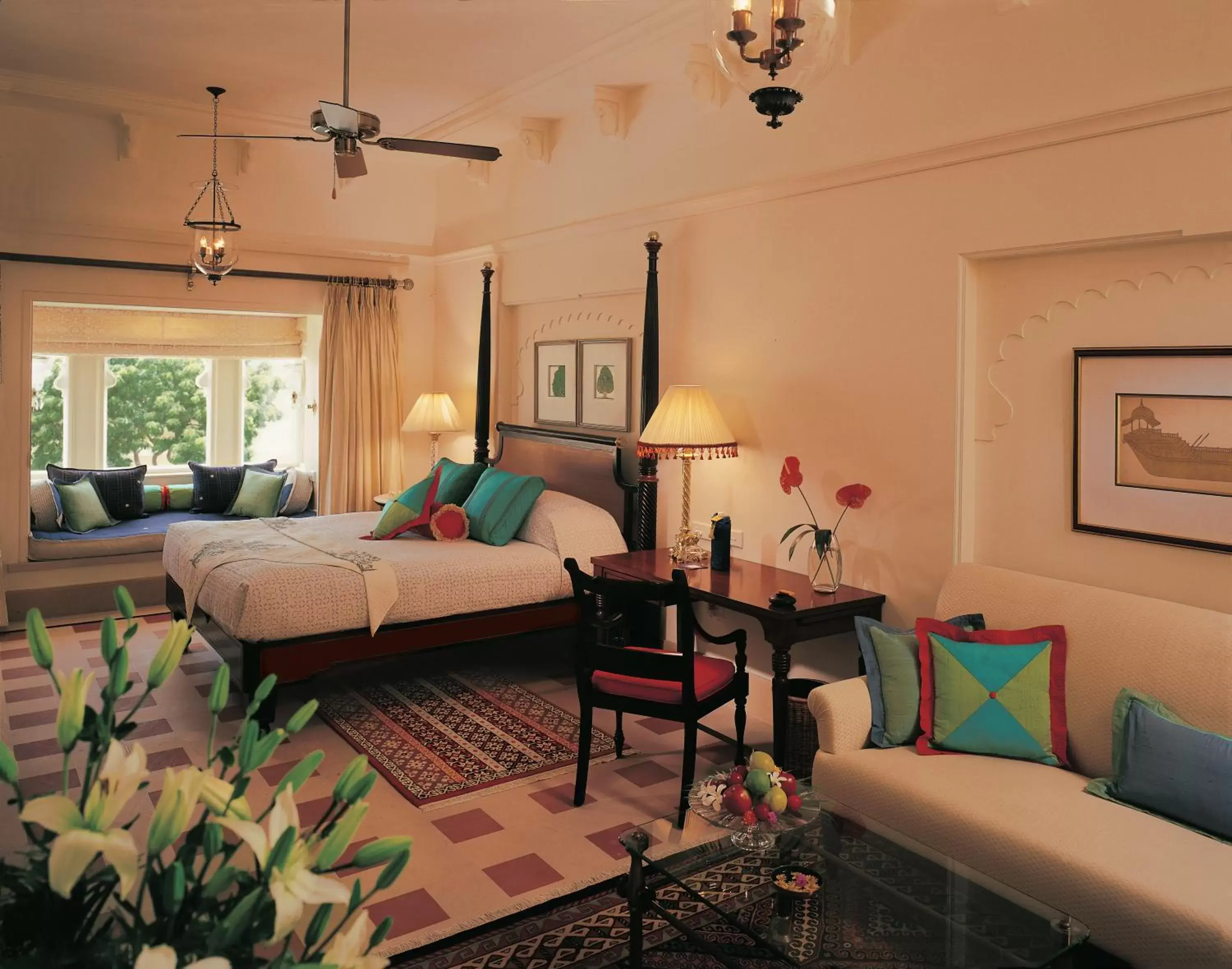 Premier Room with Garden View in The Oberoi Udaivilas Udaipur