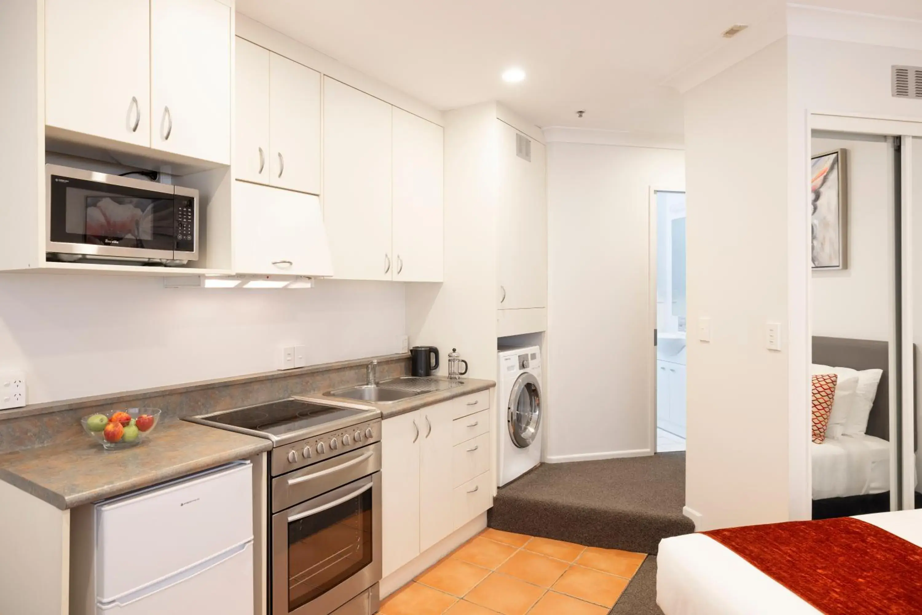 Kitchen/Kitchenette in Quest On The Terrace Serviced Apartments