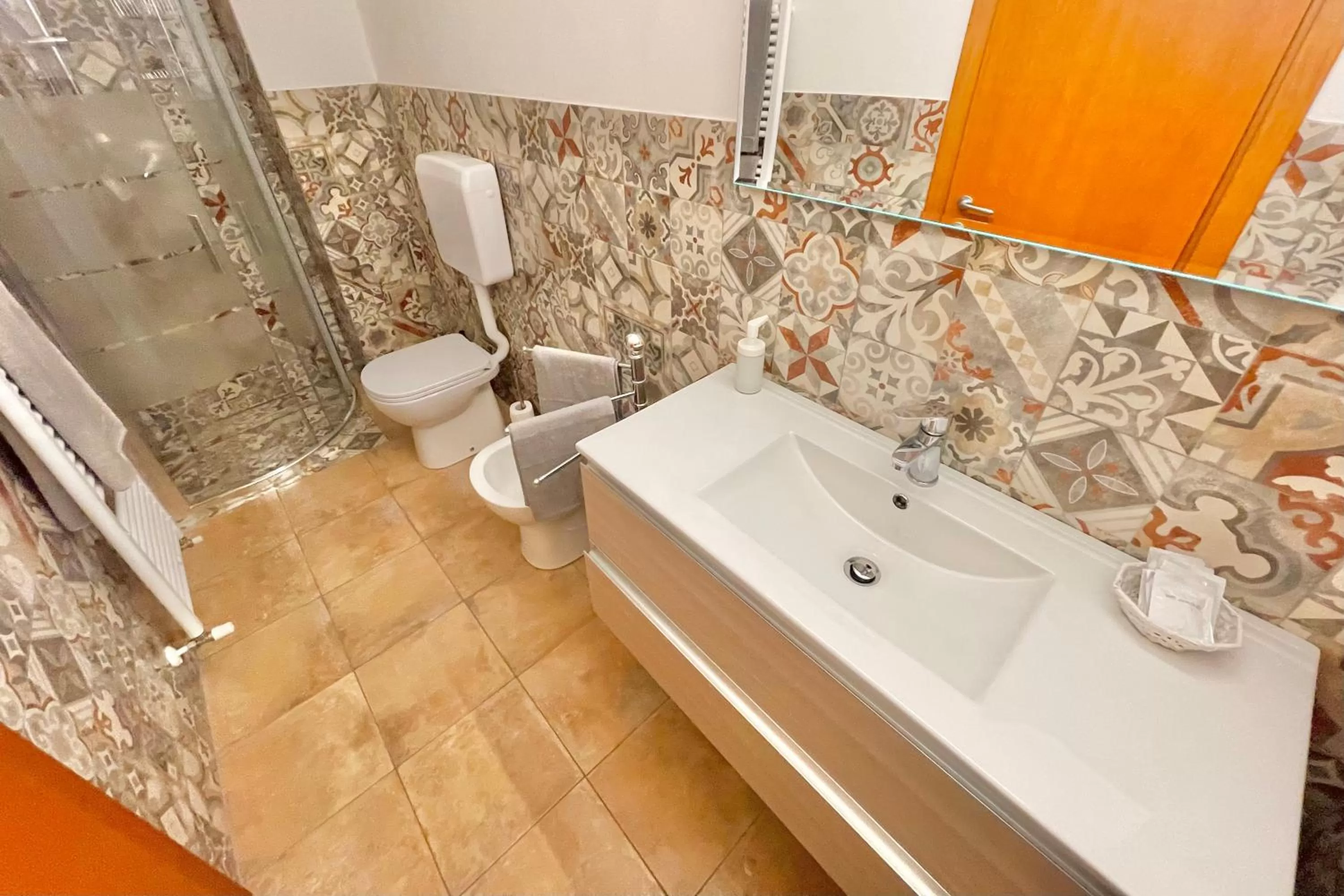 Bathroom in Albergo Vittoria