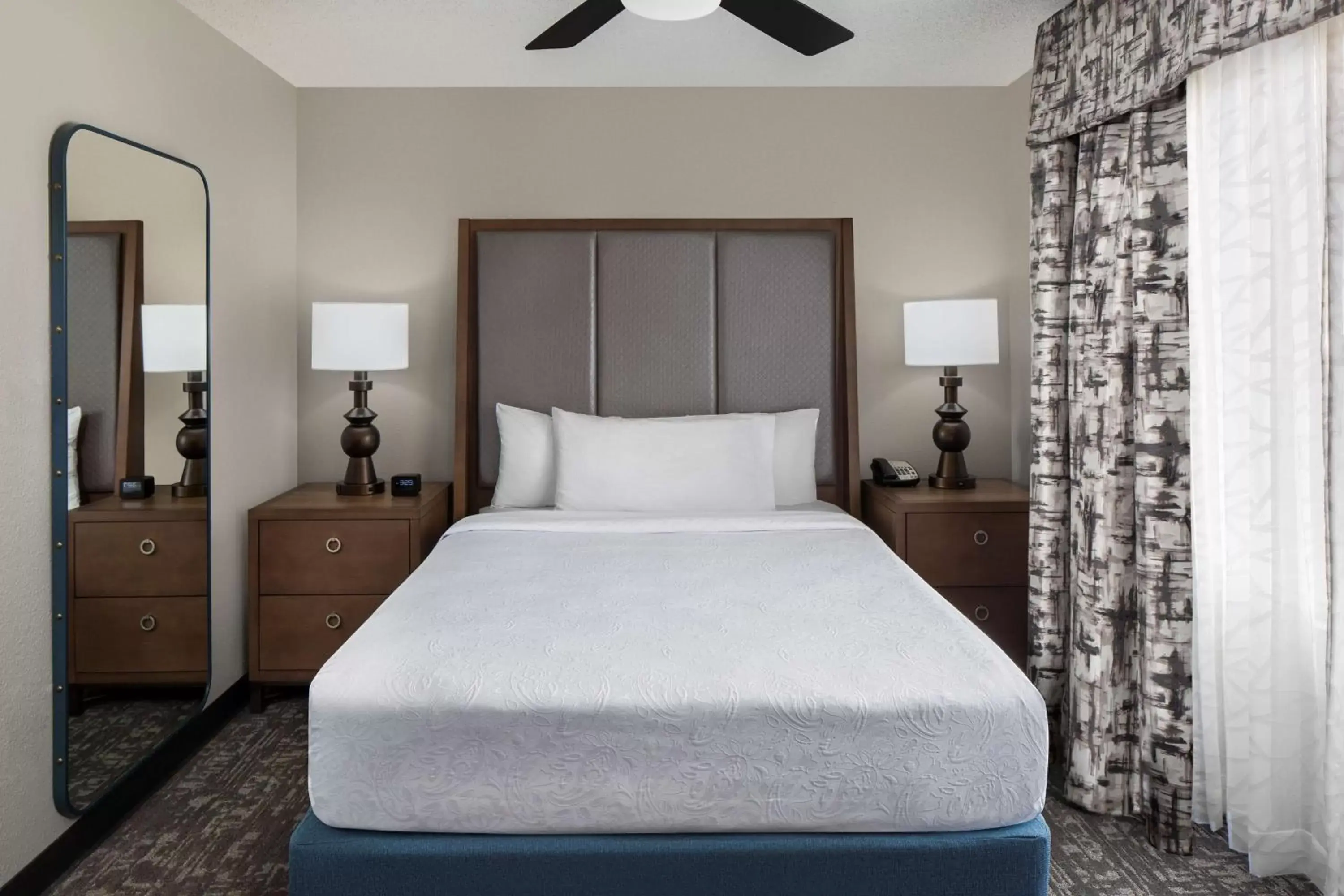 Bed in Homewood Suites by Hilton Orland Park