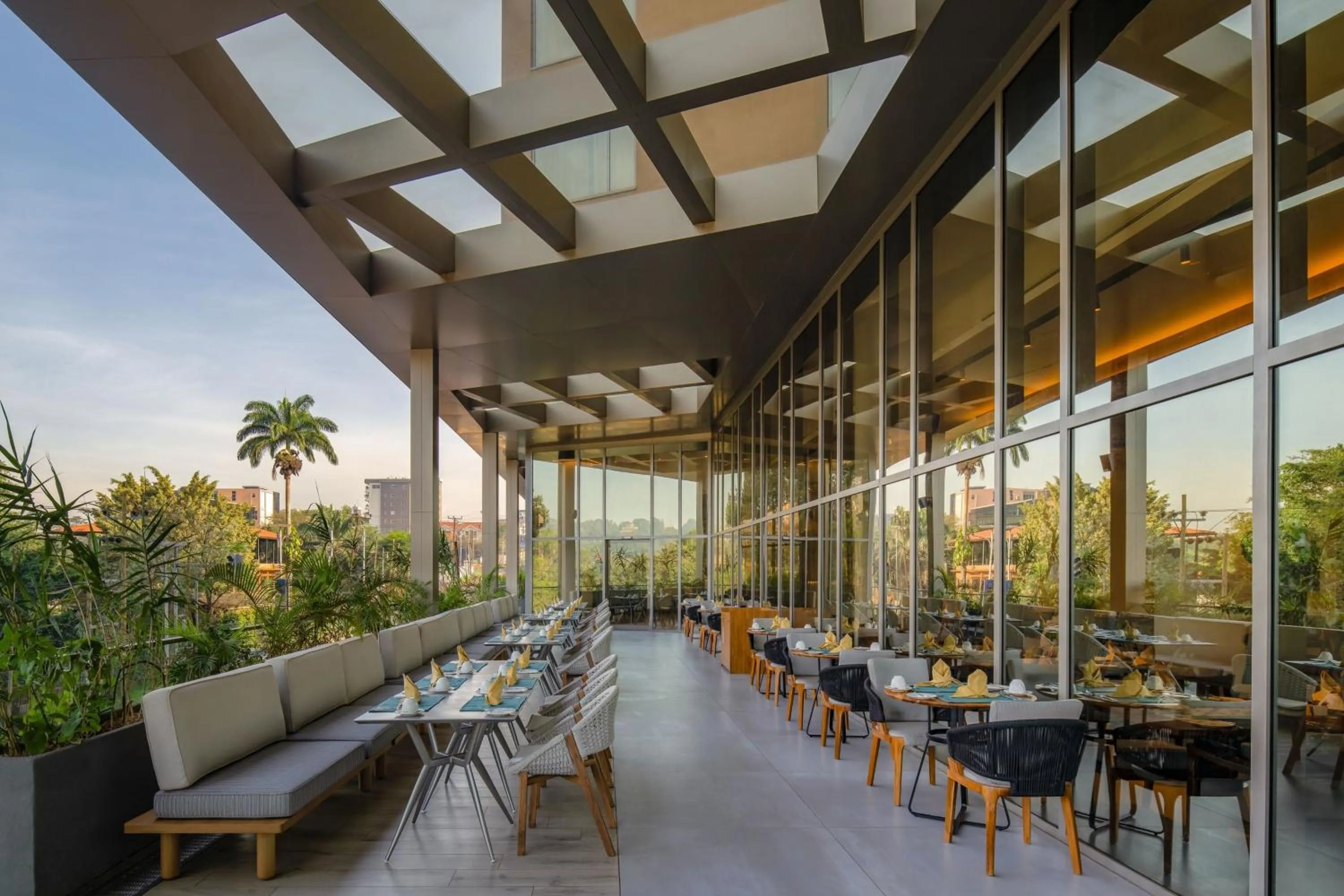 Restaurant/places to eat in Four Points by Sheraton Kampala