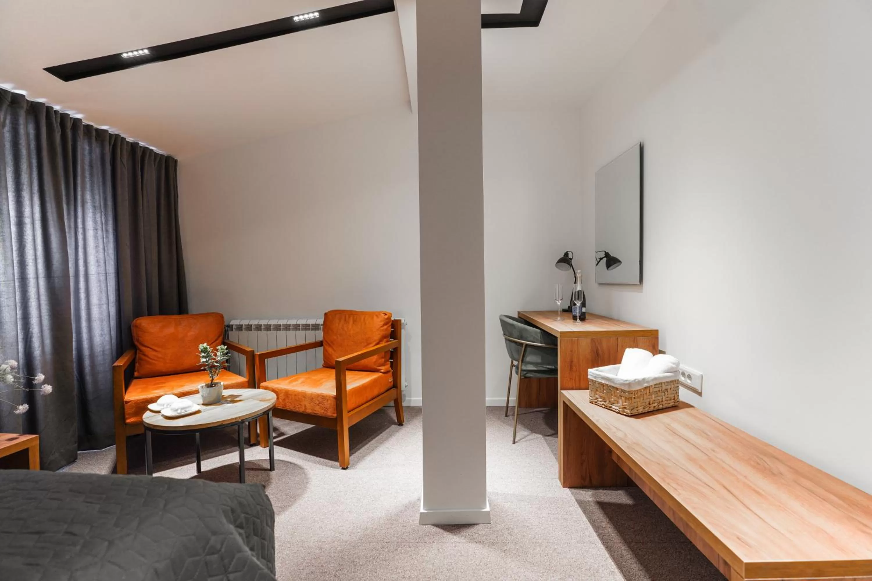 Seating area in The White Tree