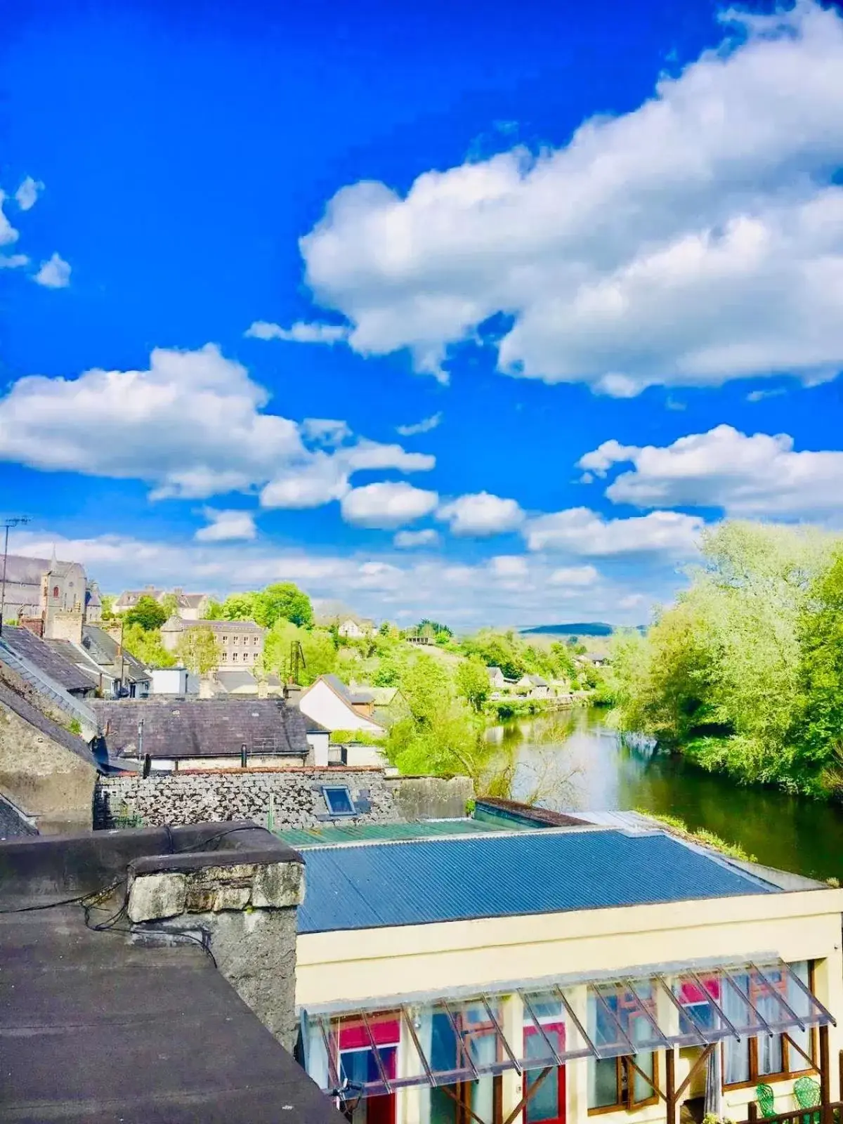 River view, Pool View in The Tower House B&B